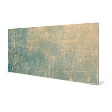 banjado Wandtafel Stahl Patina Grün, (inkl. 4 Magnete, Stahlmagnettafel)