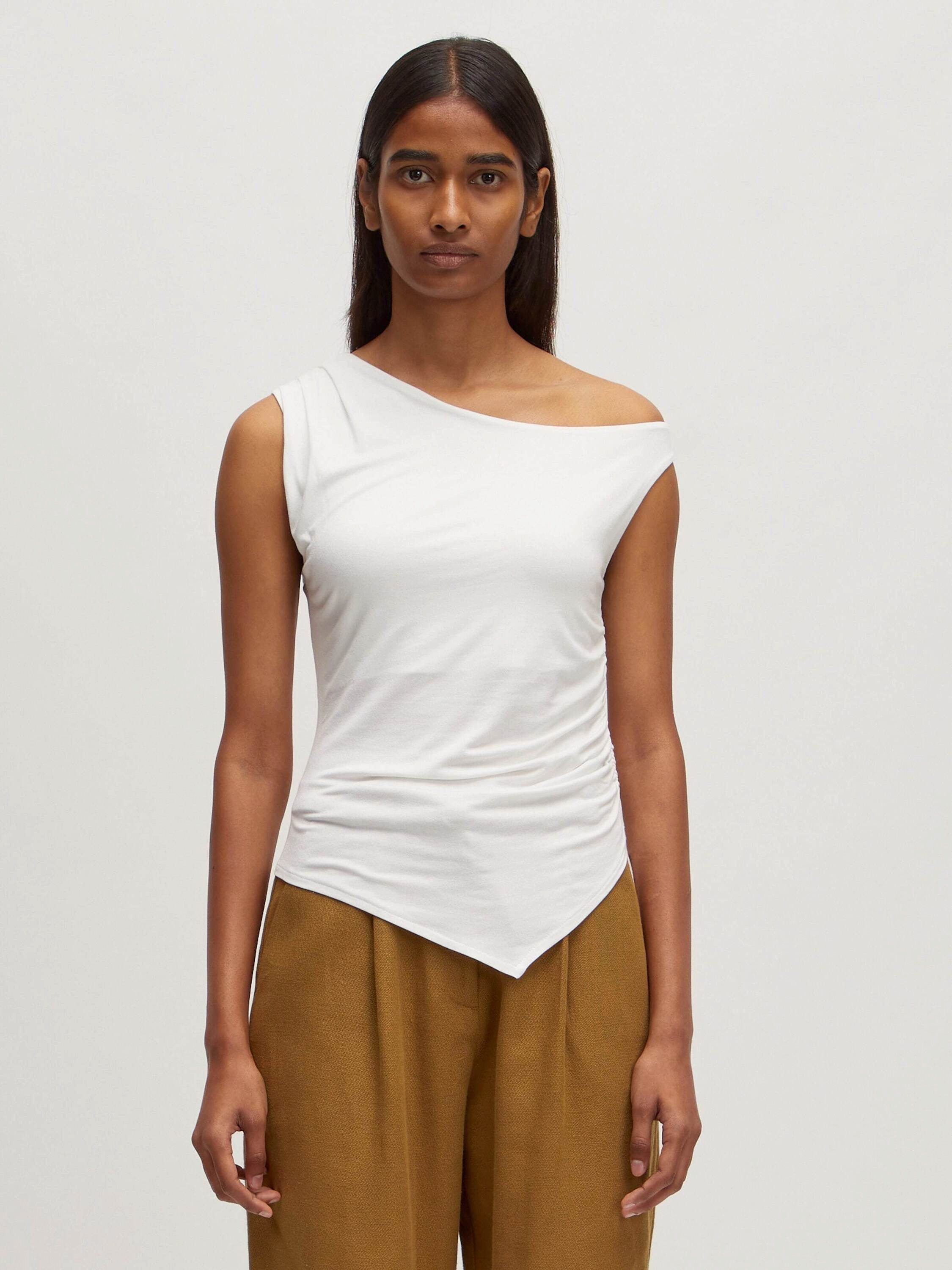 EDITED Shirttop Audrey (1-tlg) Drapiert/gerafft