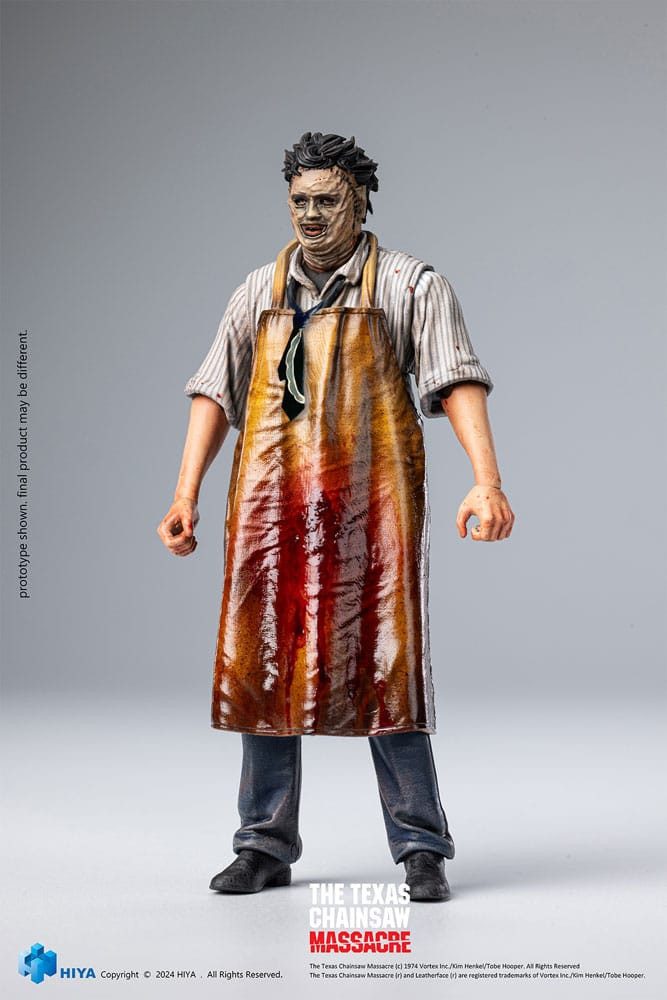 Hiya Toys Actionfigur Texas Chainsaw Massacre Exquisite Mini 1/18 LeatherFace 11 cm