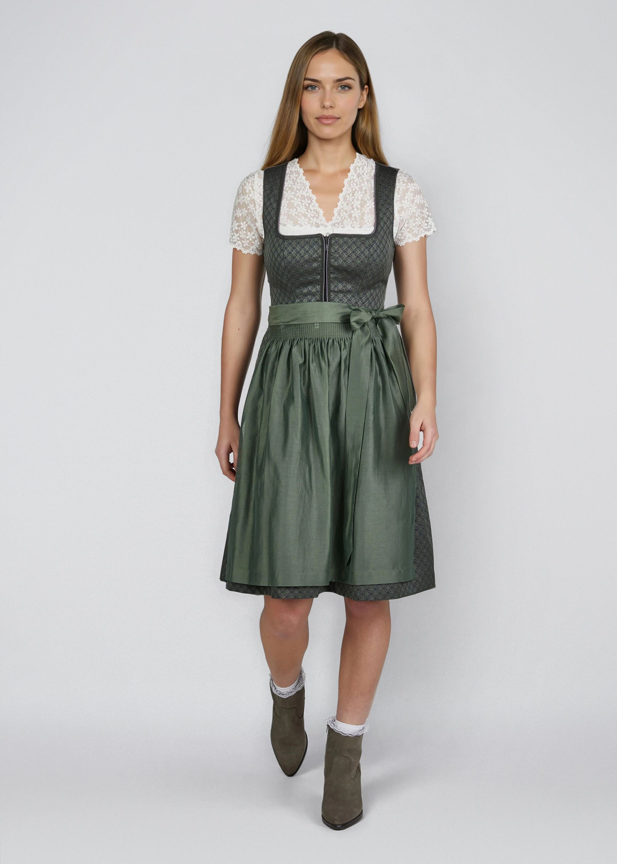 Spieth & Wensky Dirndl Heilbach mit Zierborte