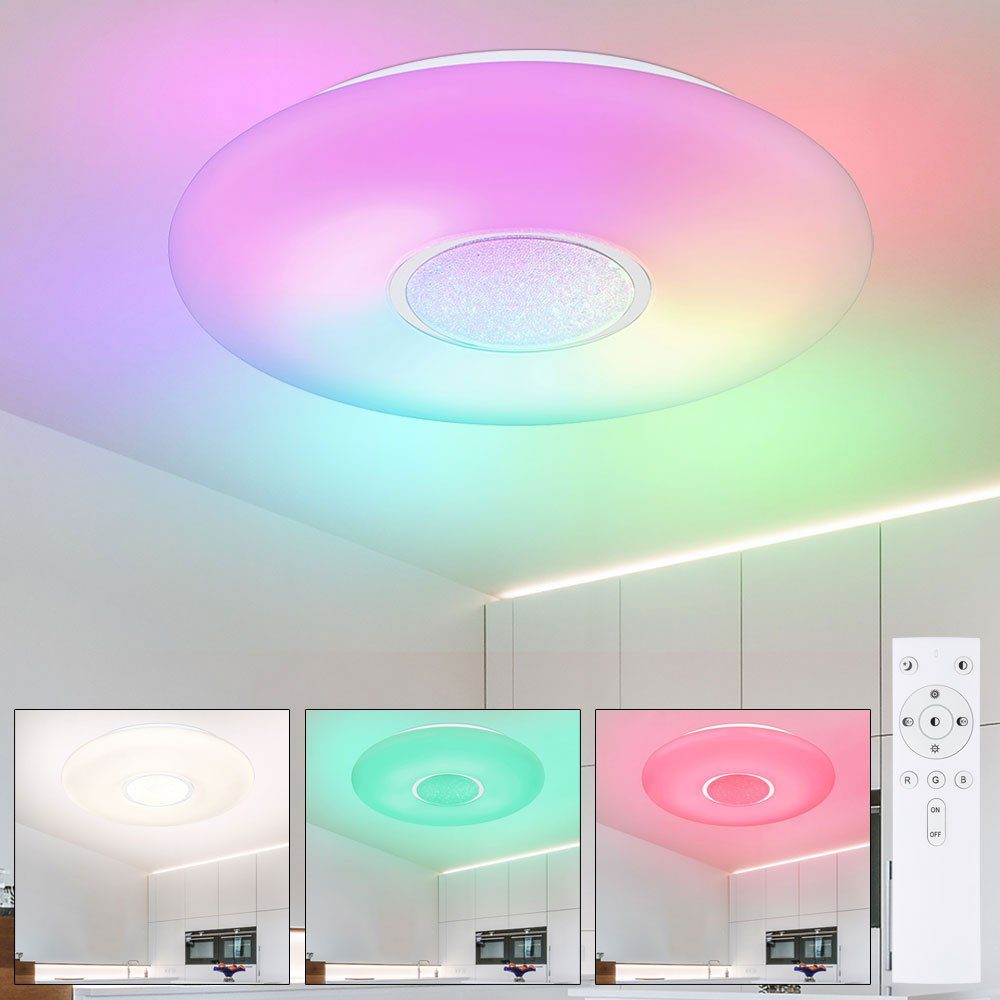 GLOBO LIGHTING LED Deckenleuchte, LED-Leuchtmittel fest verbaut, Warmweiß, günstig online kaufen