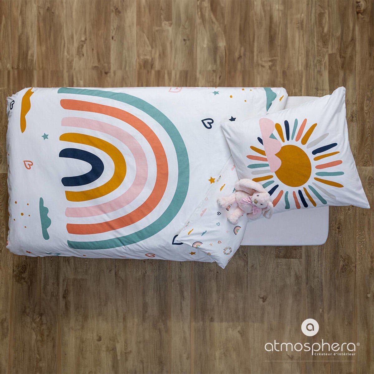 Atmosphera Créateur d'intérieur Kinderbettwäsche, Baumwolle, angenehmes günstig online kaufen