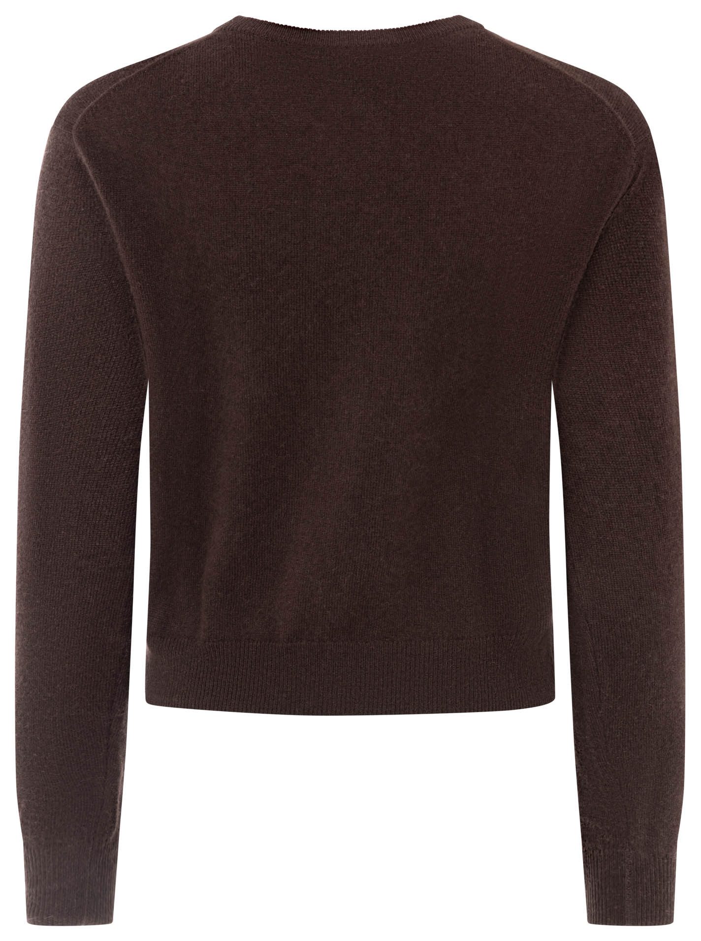 Zwillingsherz Cardigan 100% Kaschmir Cardigan "Perlmutt Knöpfe" 100% Kaschmir, Knopfleiste, Perlmutt Knöpfe – Bild 2 von 3