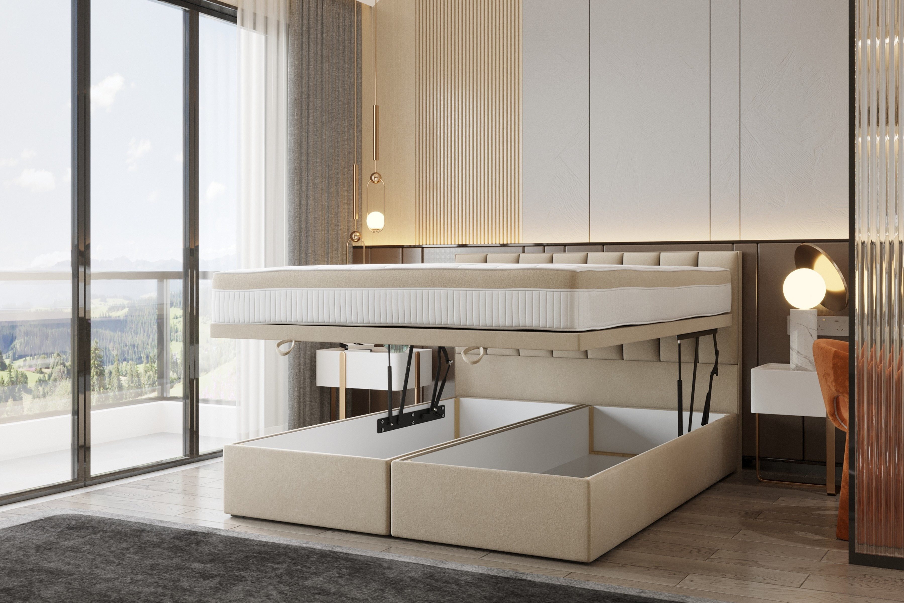 TRADA Boxspringbett BOND mit Taschenmatratze - günstig online kaufen