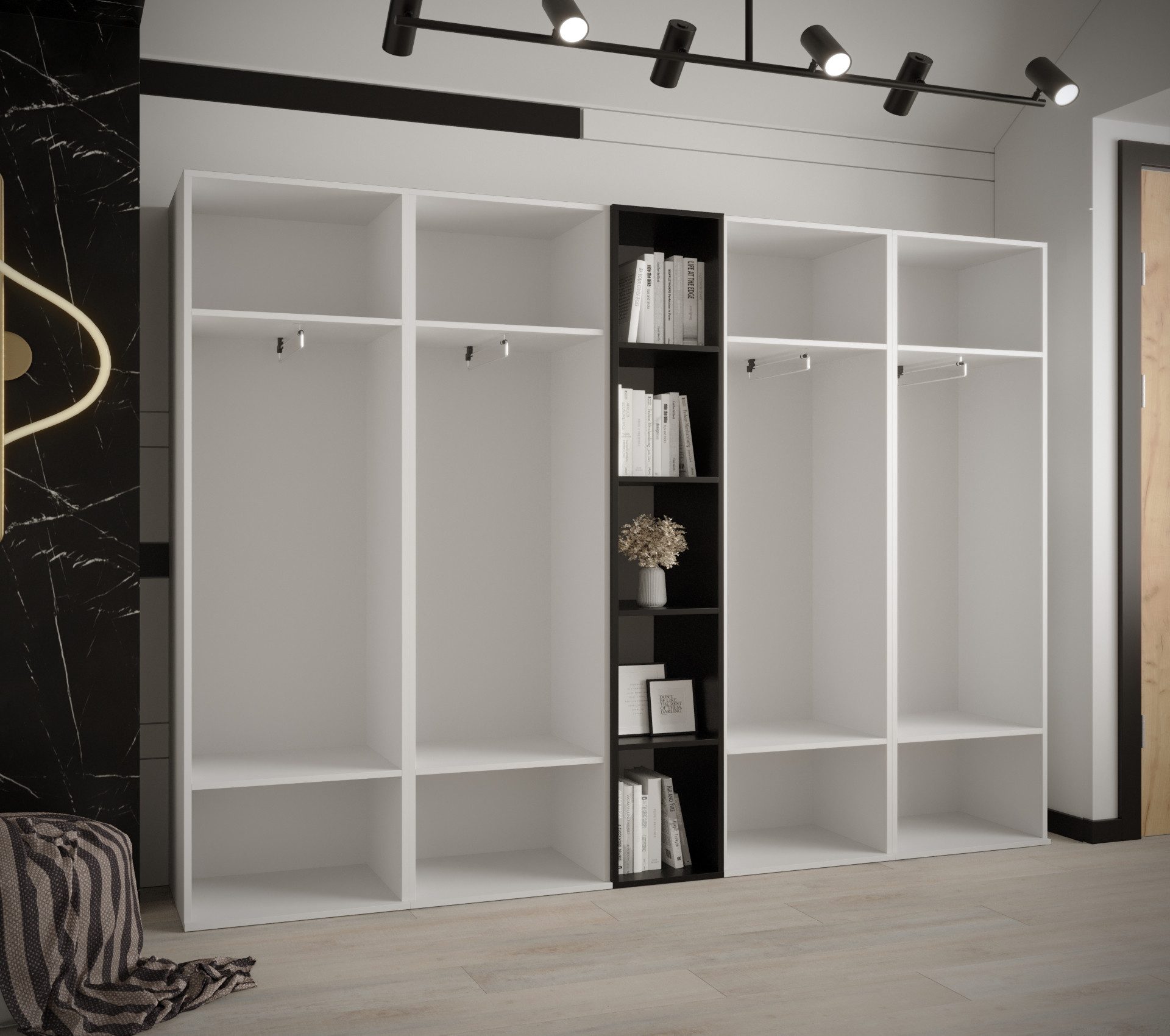 ABIKS MÖBEL Garderoben-Set MIRO Set 12, Garderobe, Kleiderschrank, Modern Design