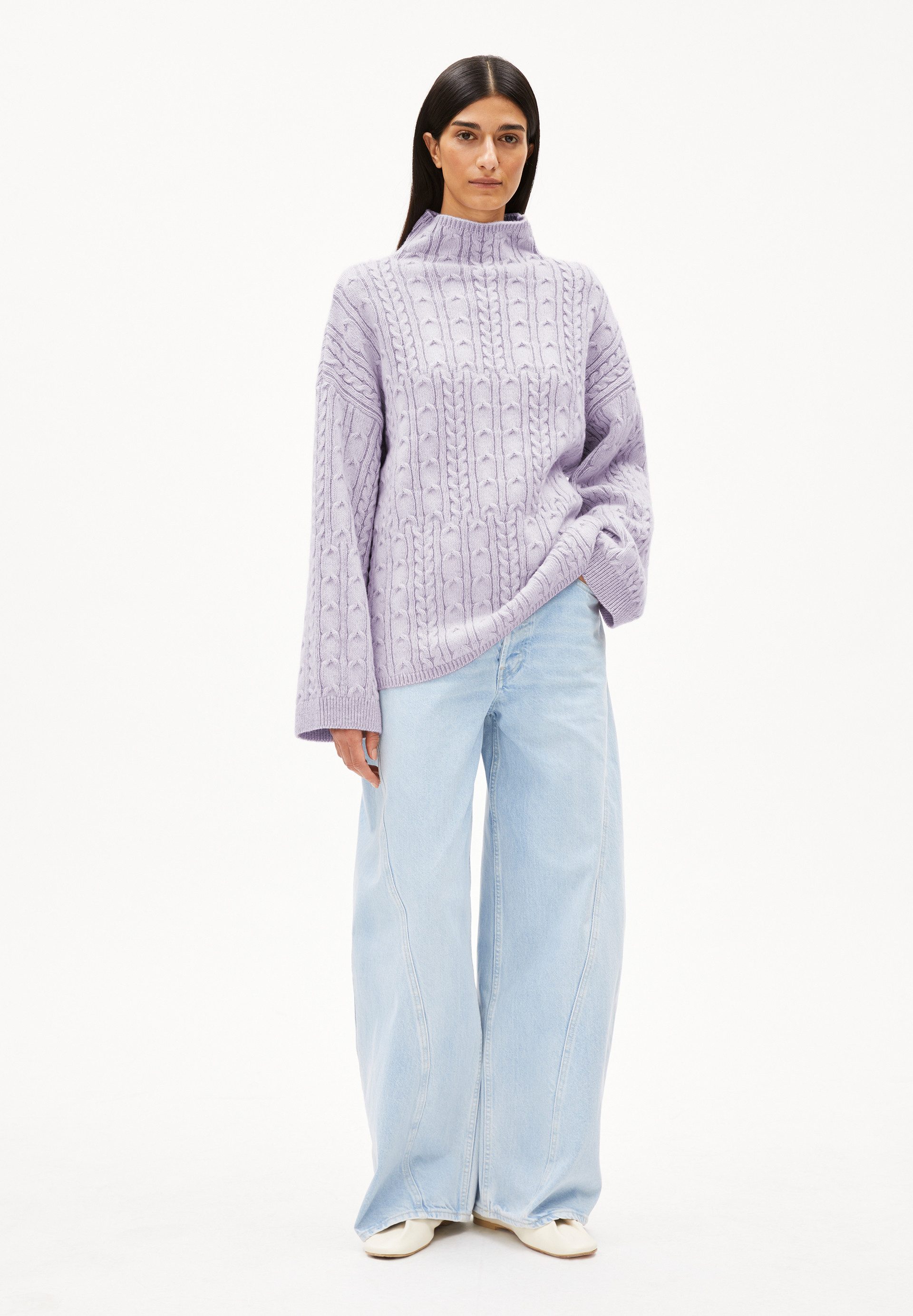 Armedangels Strickpullover AAORI VANISE Pullover aus Bio-Woll Mix (Oversize günstig online kaufen