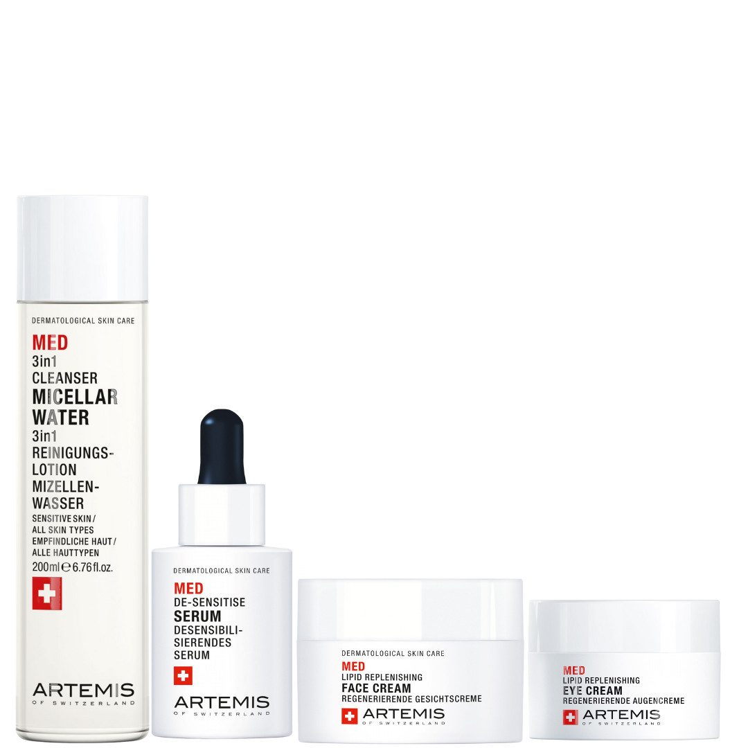 ARTEMIS Hautpflege-Set MED Pflegeroutine für sensible Haut, 4-tlg.
