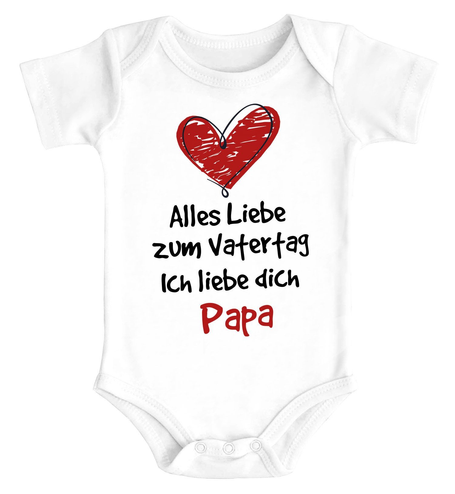 MoonWorks Body Baby Body Alles Liebe zum Vatertag Geschenk Papa Vatertagsgeschenk
