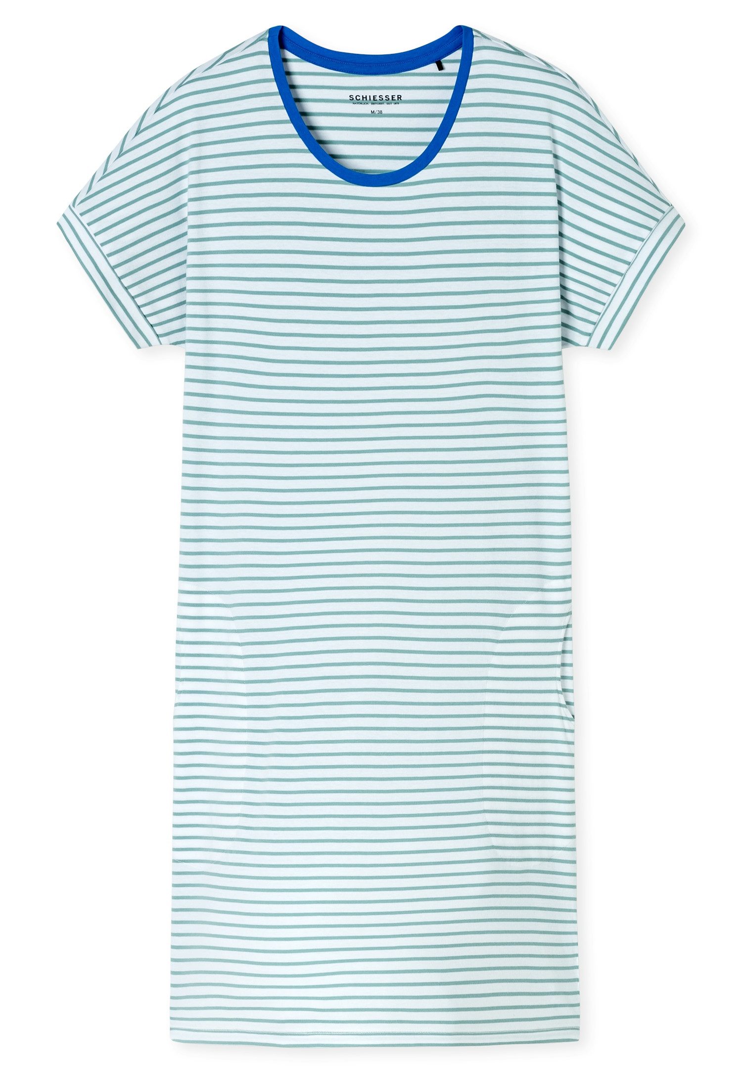 Schiesser Nachthemd Nachthemd kurzarm, 95 cm günstig online kaufen