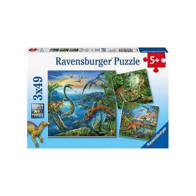 Ravensburger Puzzle »3er Set Puzzle, je 49 Teile, 21x21 cm, Faszination«, Puzzleteile