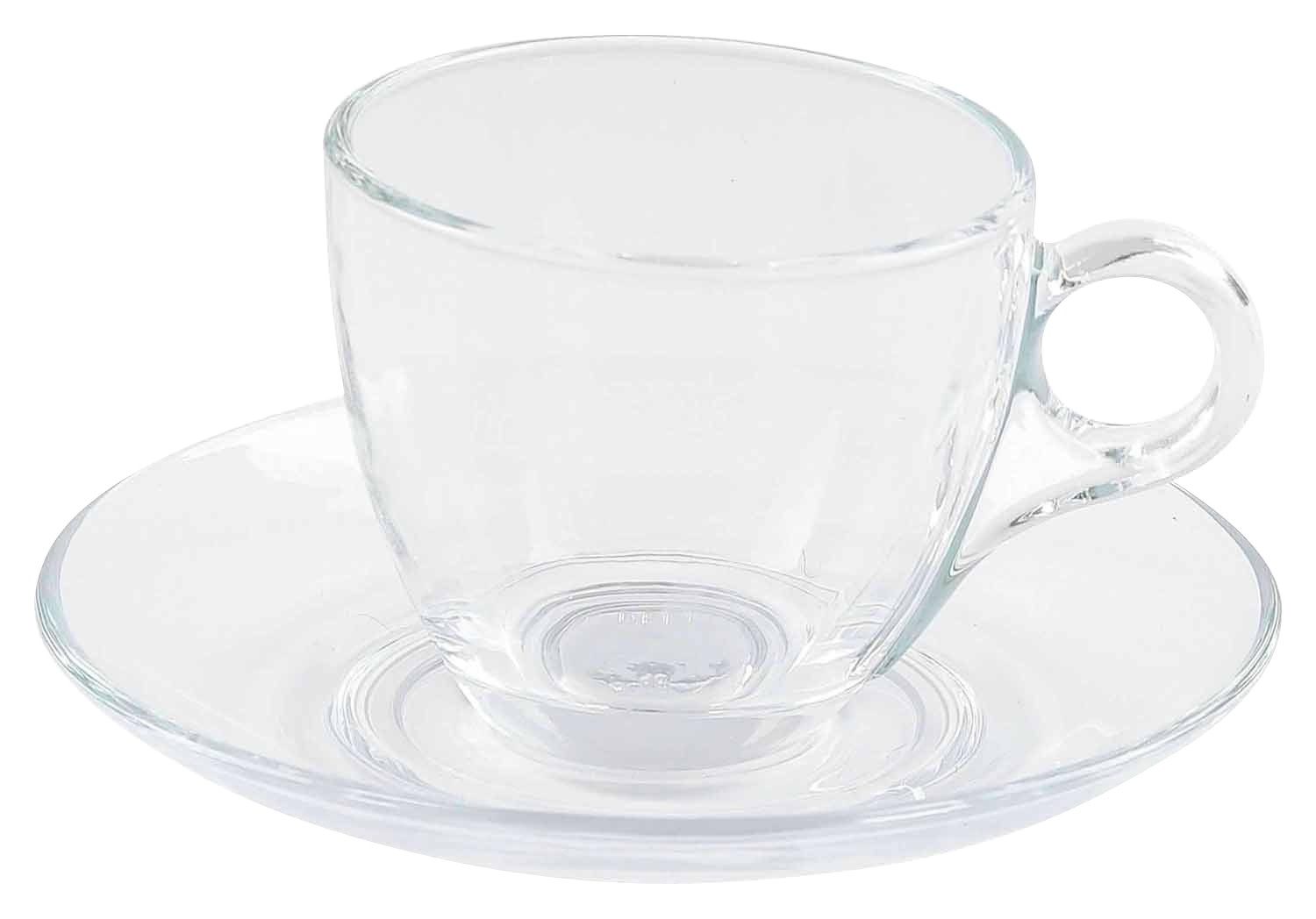 Testrut Teeglas EARLGRE, 12-tlg, 210 ml, aus Glas, Glas