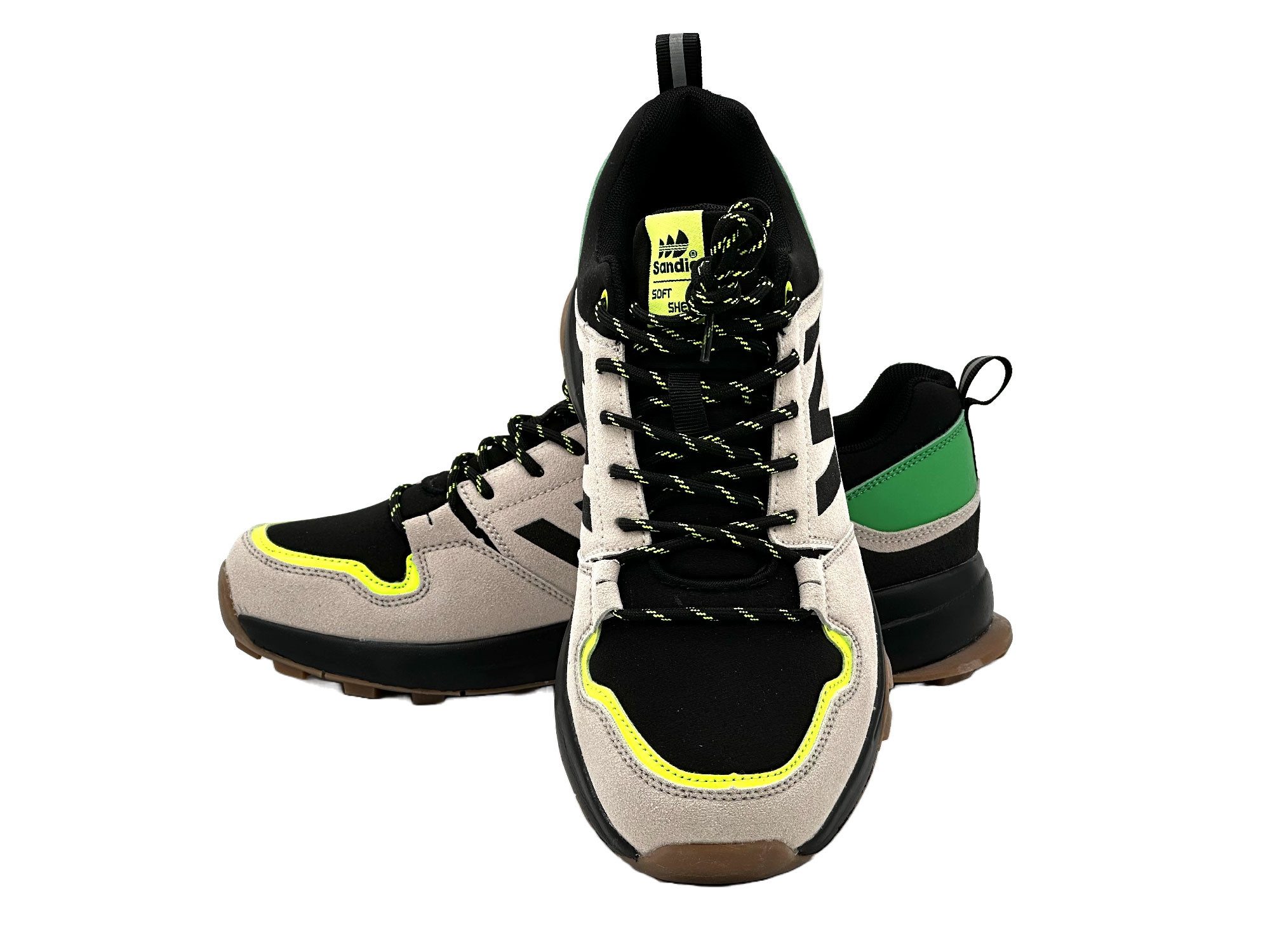 Nowaland Leichte Wanderschuhe mit wasserabweisendem Softshell und Profilsohle Wanderschuh Wasserabweisend, atmungsaktiv und rutschhemmend – ideal für Outdoor