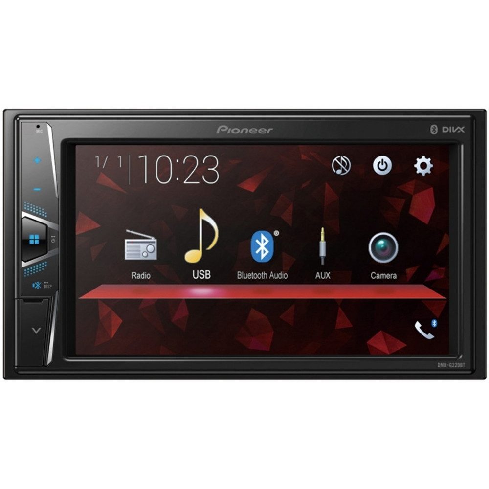 Pioneer Pioneer DMH-G220BT 6,2 Zoll Touchscreen Radio SAT-Receiver (Bluetooth, RDS)