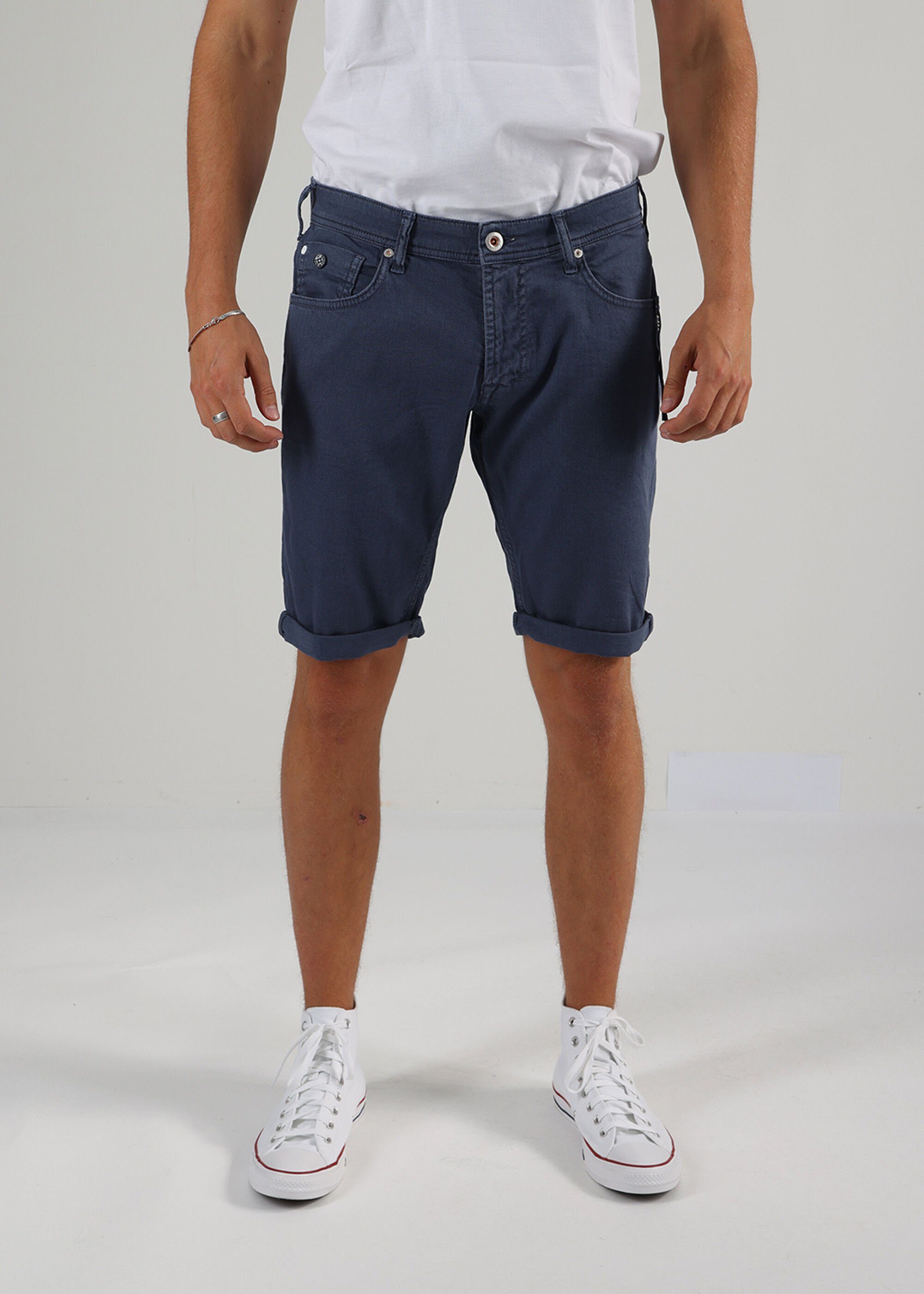 Miracle of Style im Denim Pocket Navy 5 Shorts Shorts Thomas