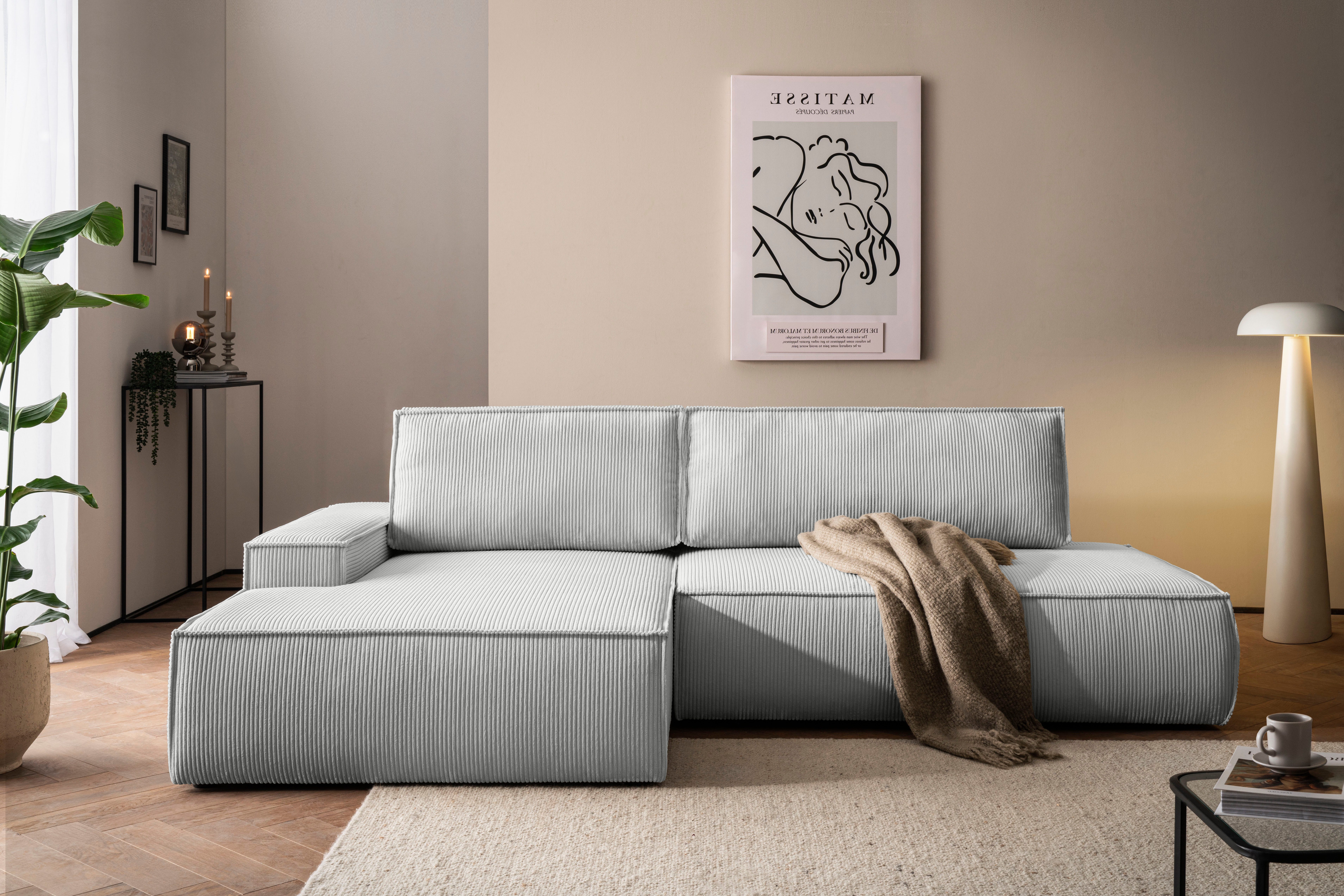 Home affaire Ecksofa SHERWOOD, Schlafsofa in günstig online kaufen