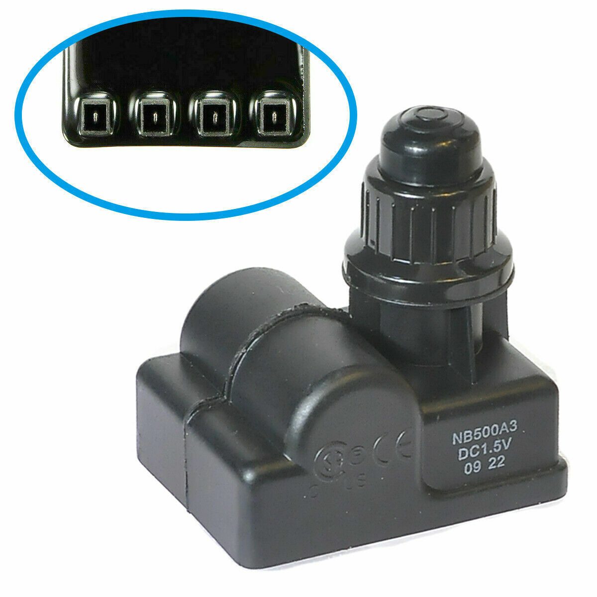 Smad Elektro-Grillanzünder MCDHQ-4, 4 Outlet,AA Battery,Gas