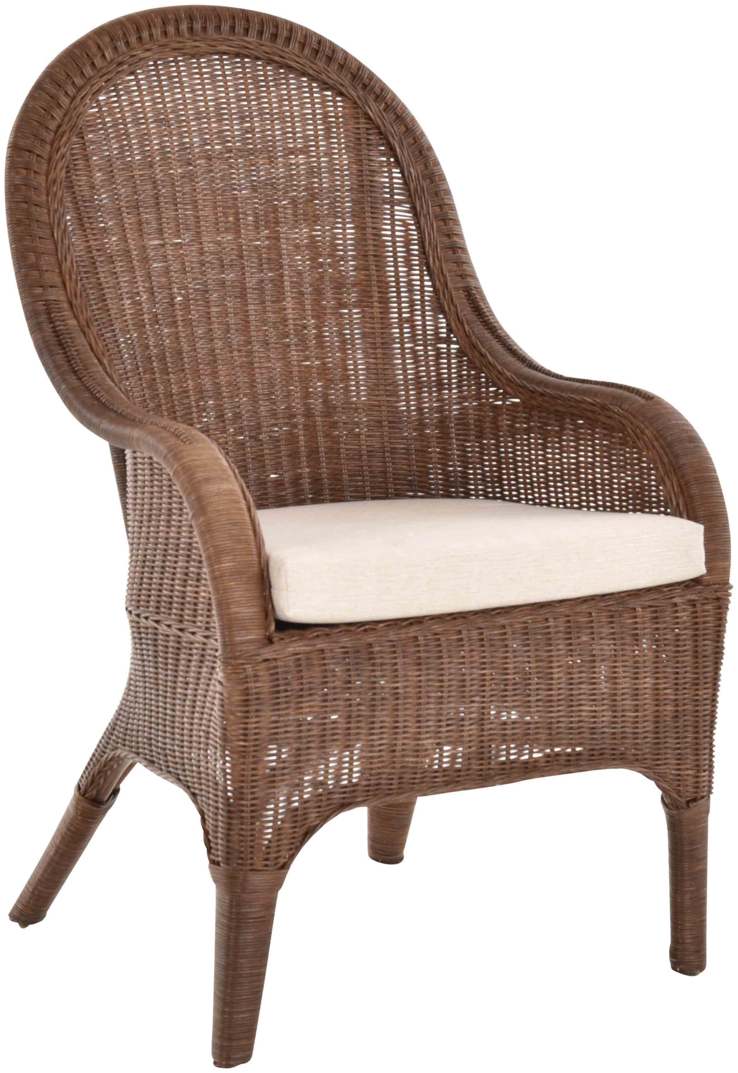 Krines Home Rattanstuhl Rattansessel hohe Rückenlehne Rattan Esszimmerstuhl günstig online kaufen