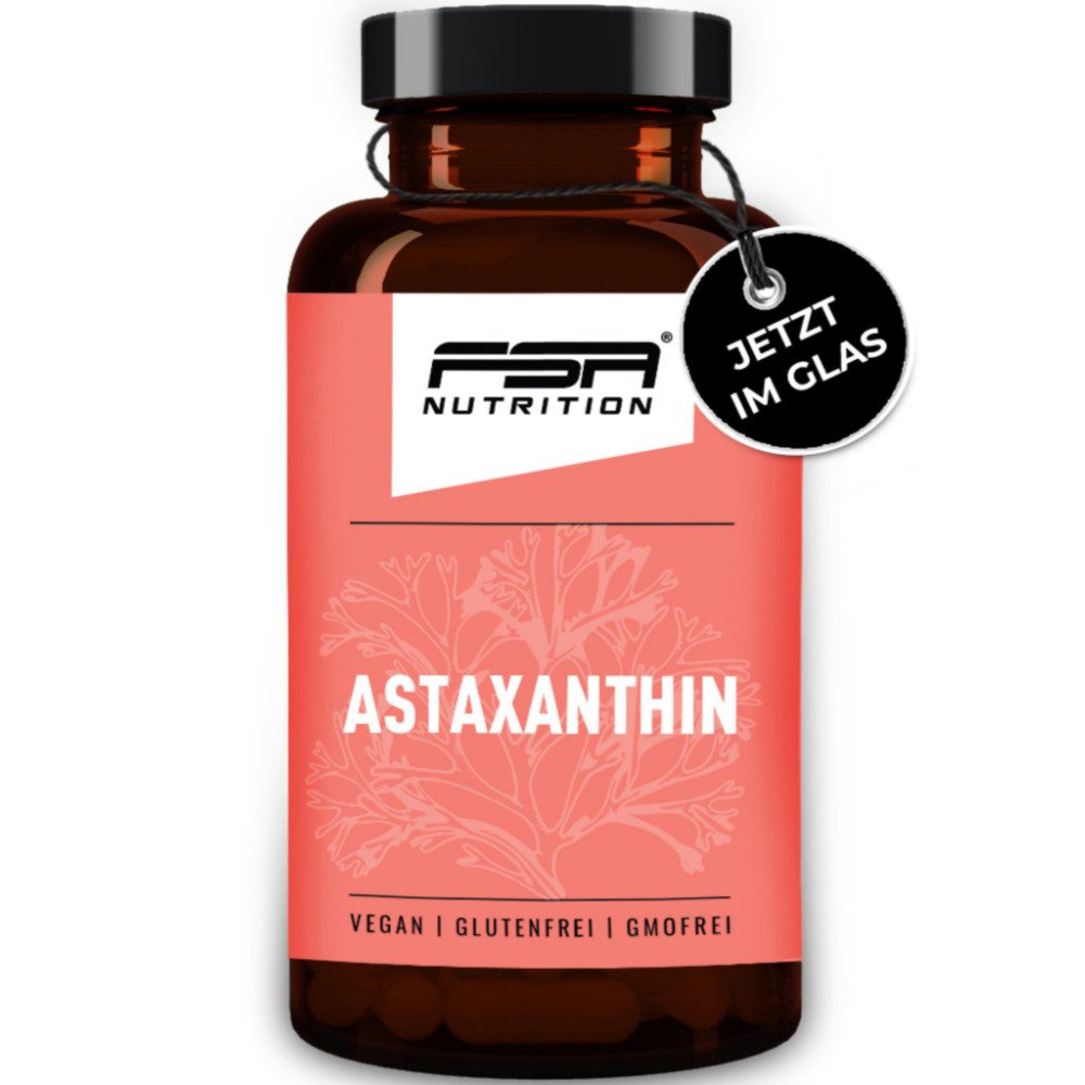 FSA NUTRITION Astaxanthin im Glas Kapseln, 52,6 g