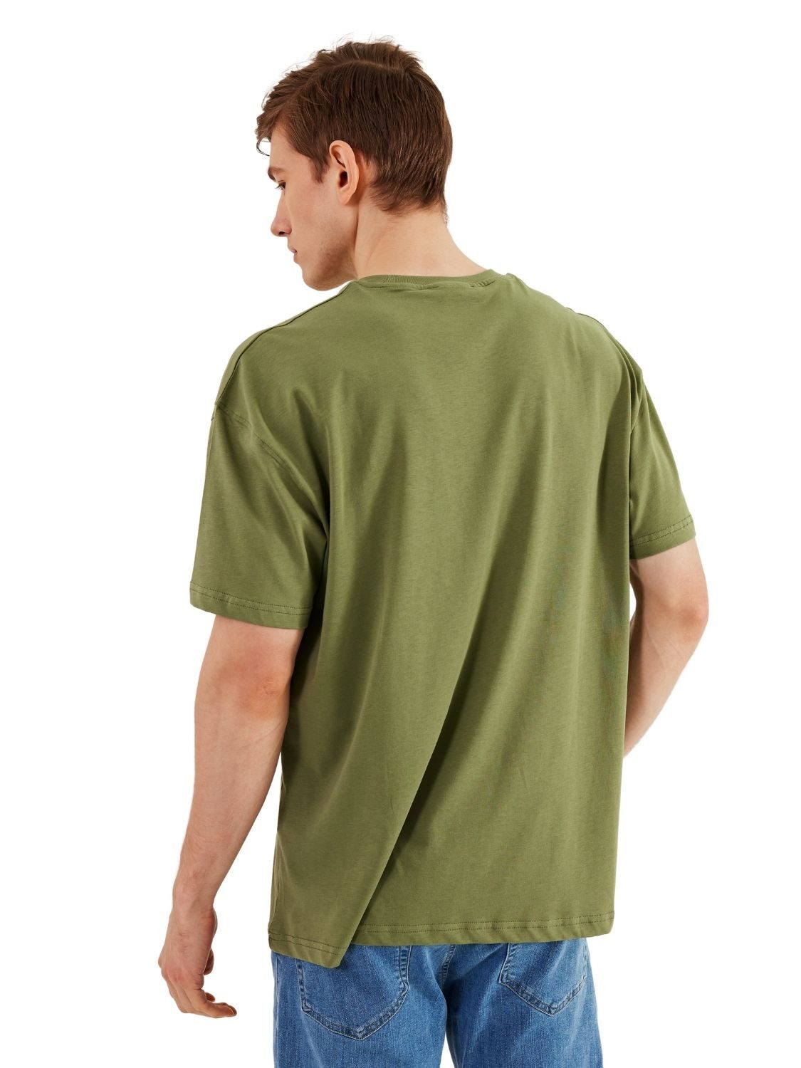 COMEOR Oversize-Shirt Herren T-Shirt: Trendige Urban Streetwear für lässige Styles (1-tlg) mit individuellem Print – Bild 5 von 5