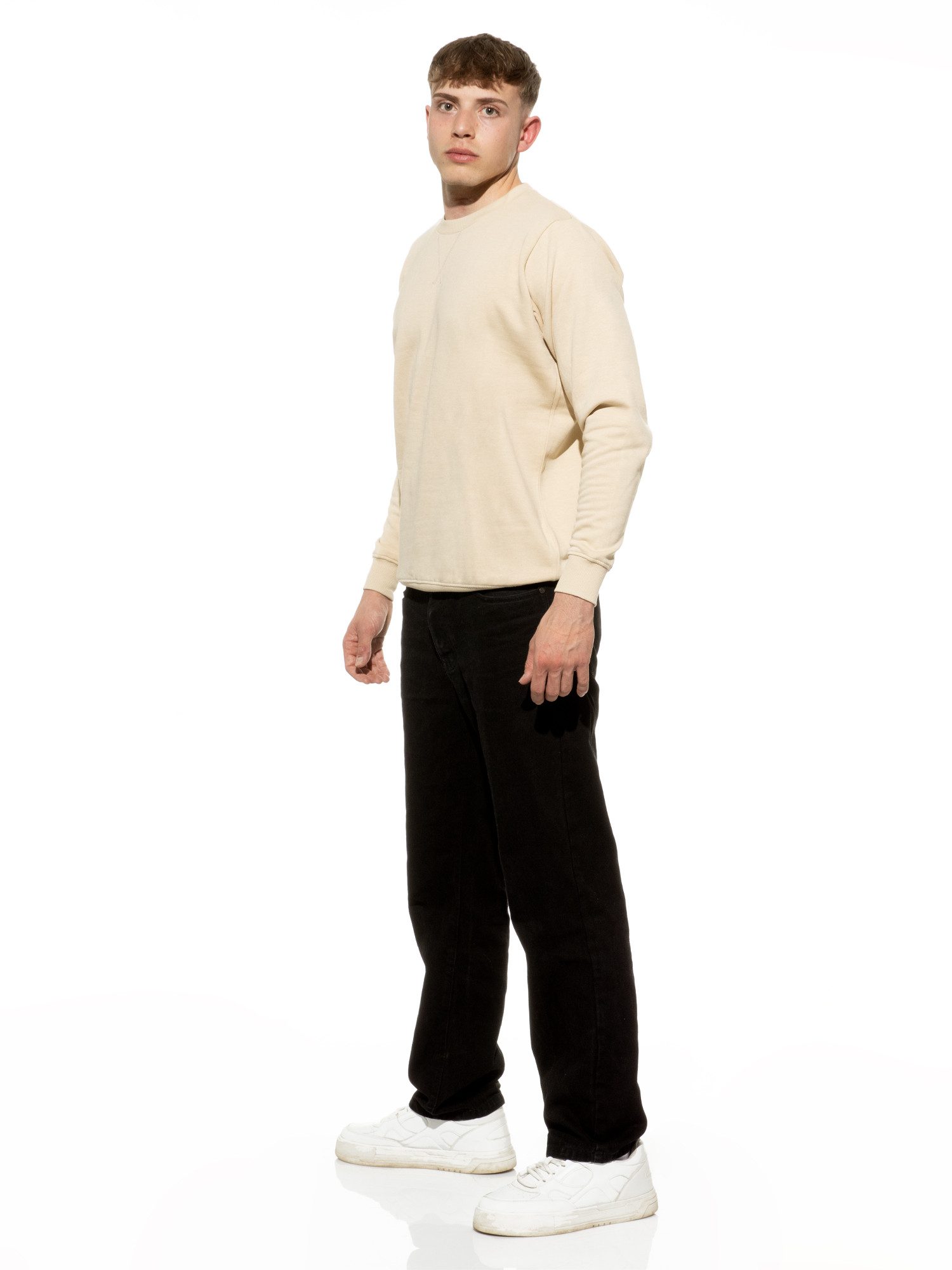 Cotton Prime® Hoodie Sweater Pullover aus Baumwollmischung und weichem Inne günstig online kaufen