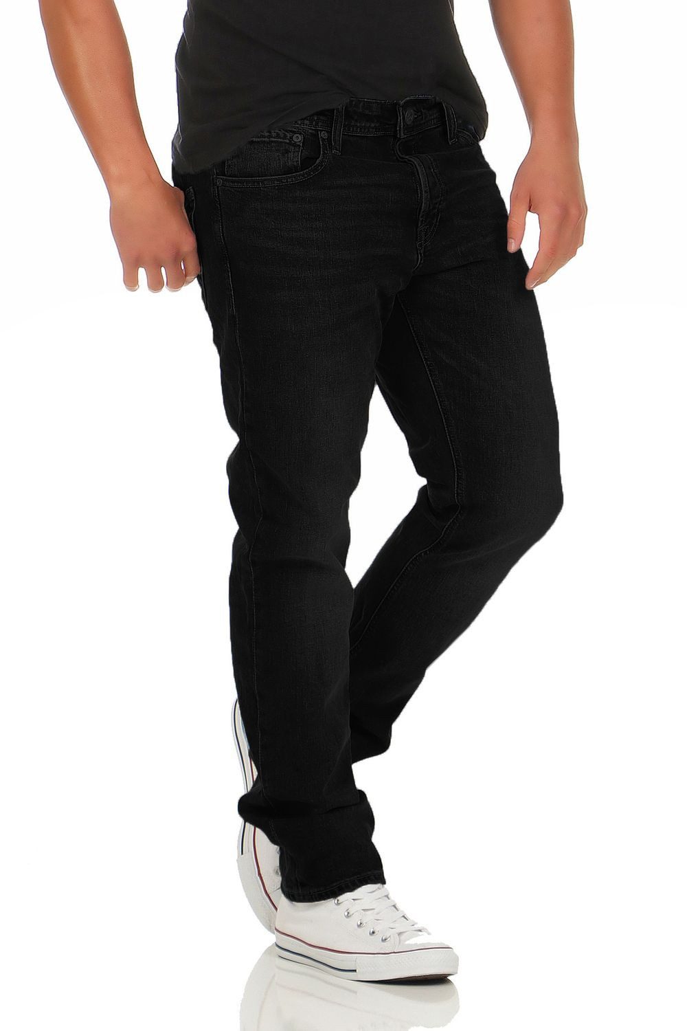 Jack & Jones Comfort-fit-Jeans Jack & Jones Mike Original Comfort Tapered Herren Jeans