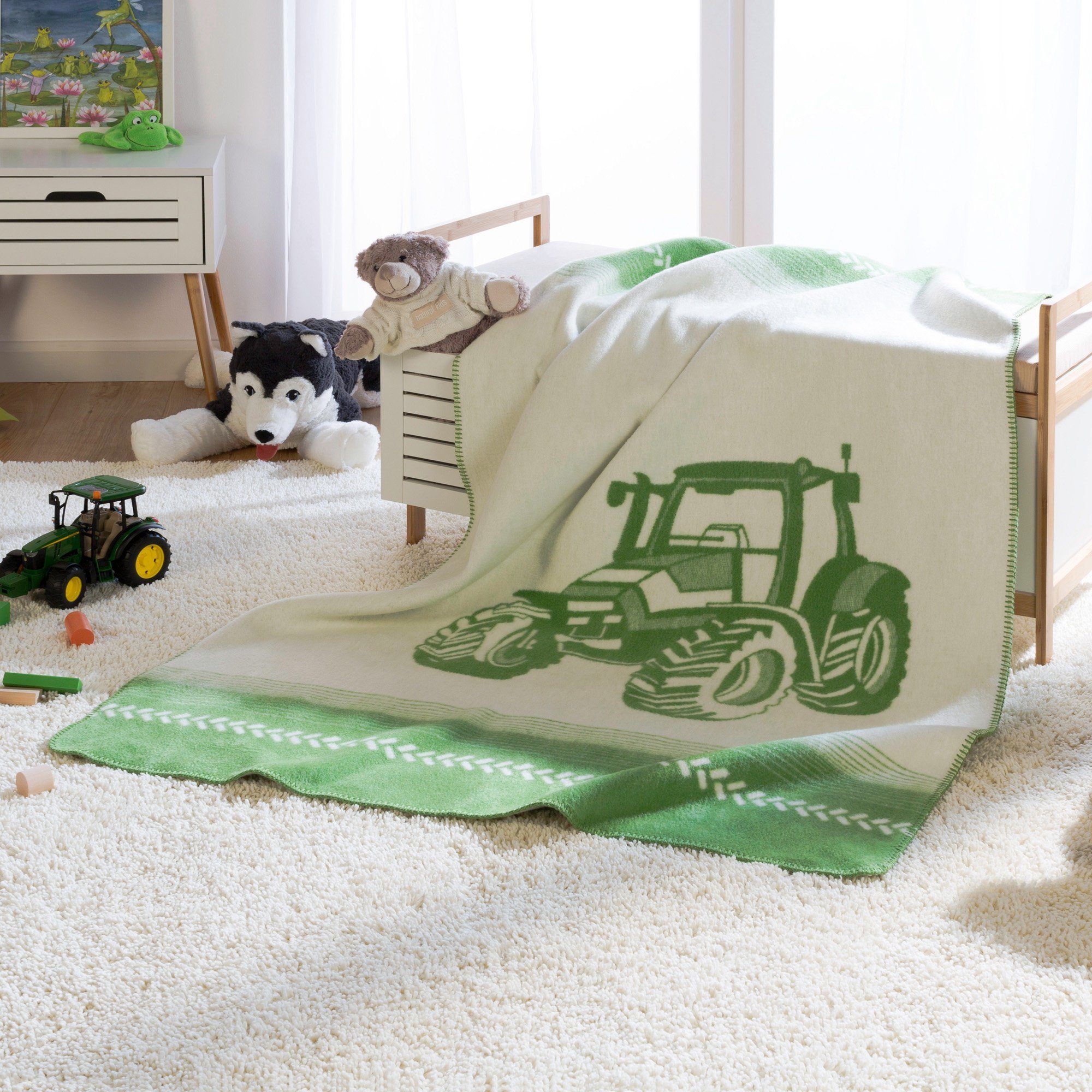 Kinderdecke Kinderdecke, Erwin Müller, Baumwollmischug Motiv