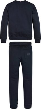 Tommy Hilfiger Sweatshirt MONOTYPE SWEATSET (Set, 2-tlg., Sweatshirt + Sweatpants) mit Tommy Hilfiger Logo-Badge