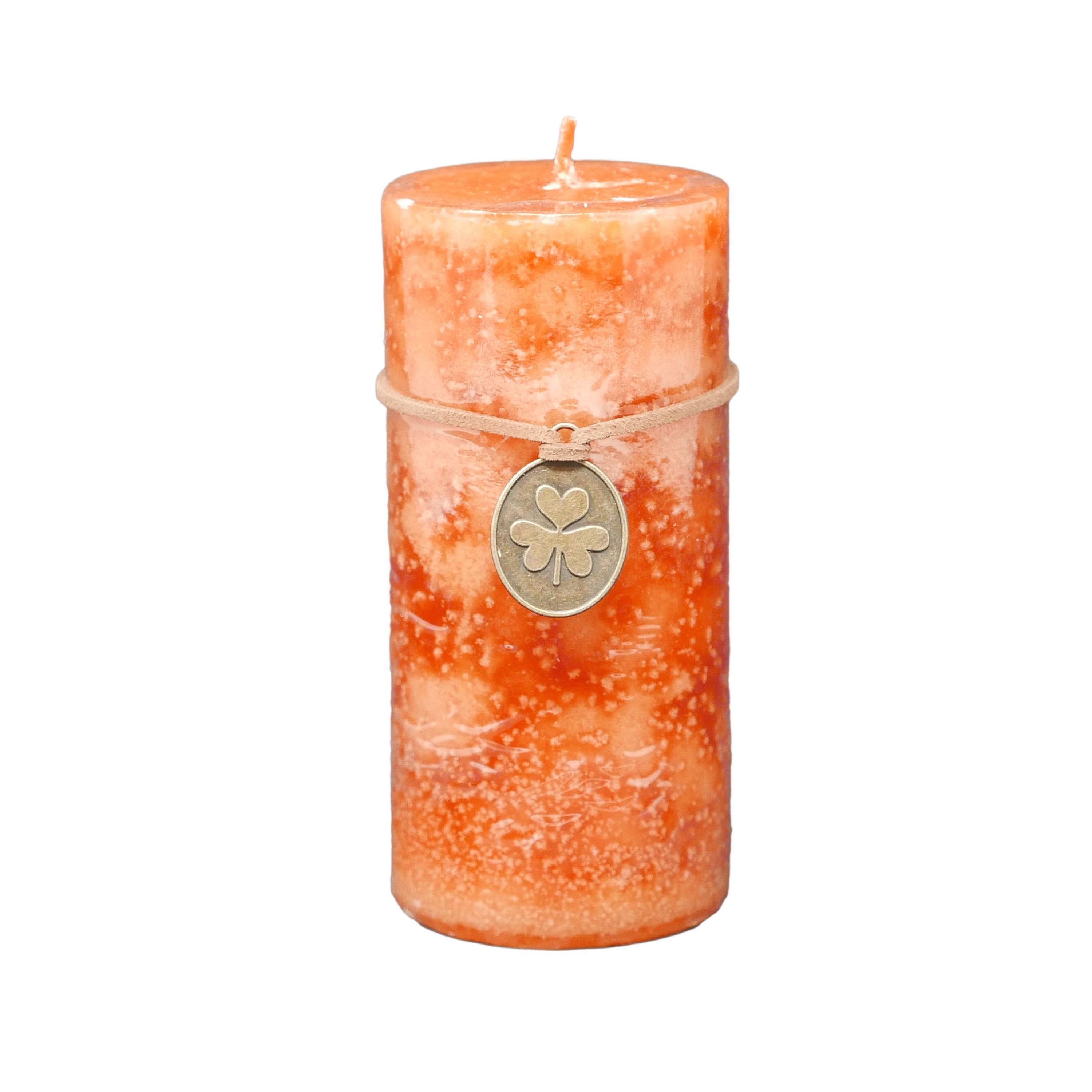 B&S Stumpenkerze Trendkerze terra durchgefärbt 13 günstig online kaufen