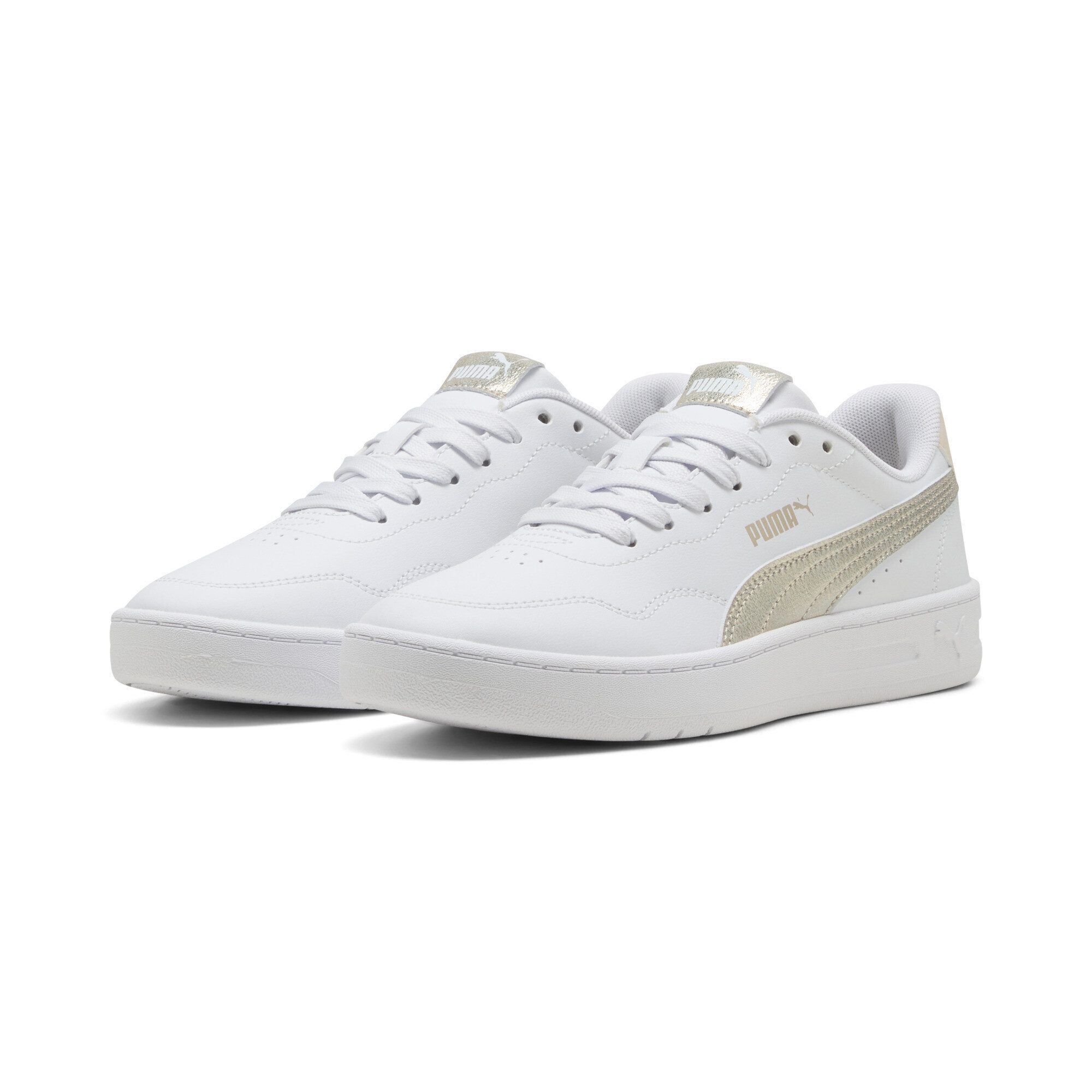 PUMA Court Lally Metallic Whisper Sneakers Damen Sneaker günstig online kaufen