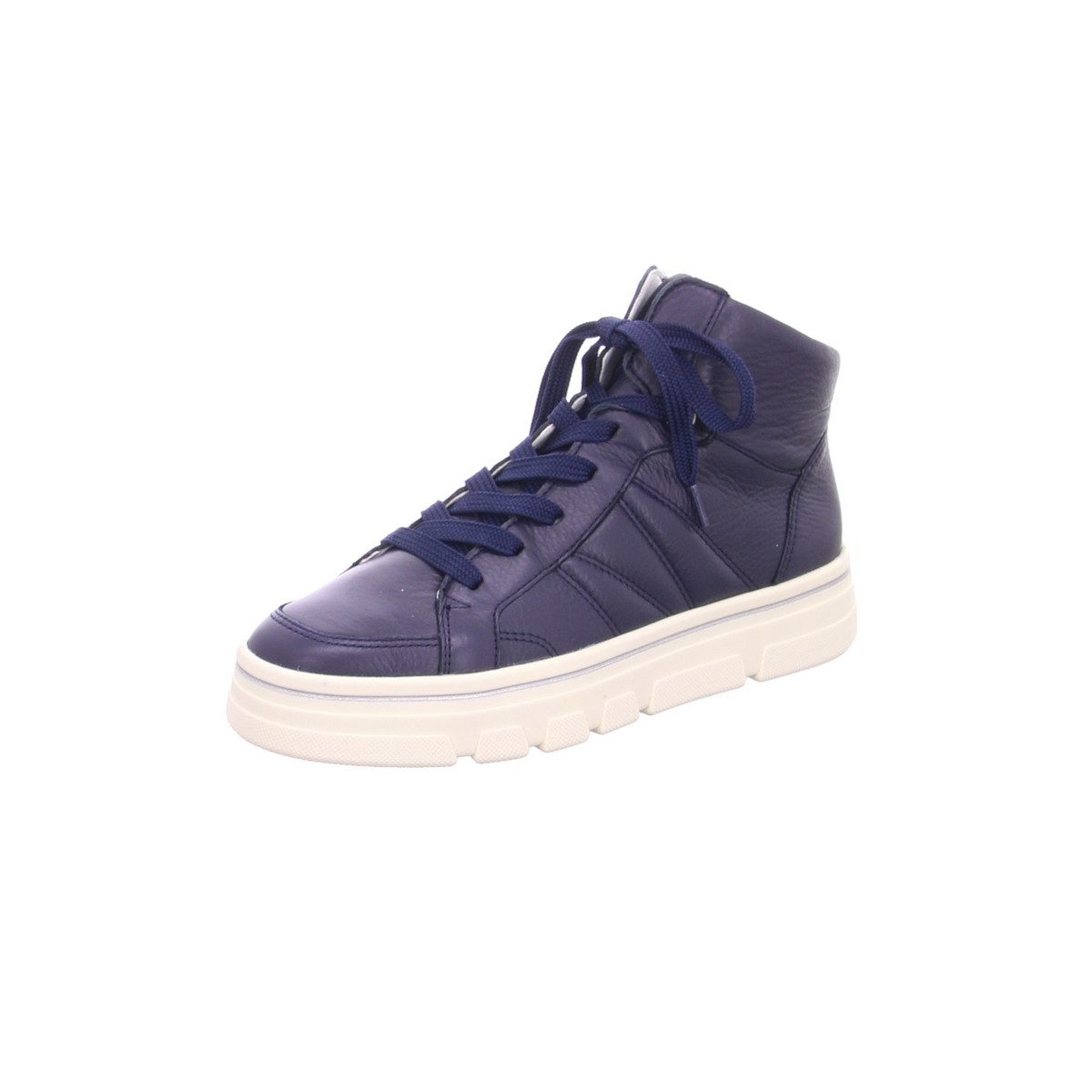Freizeit Schnürer für Damen in blau Sneaker