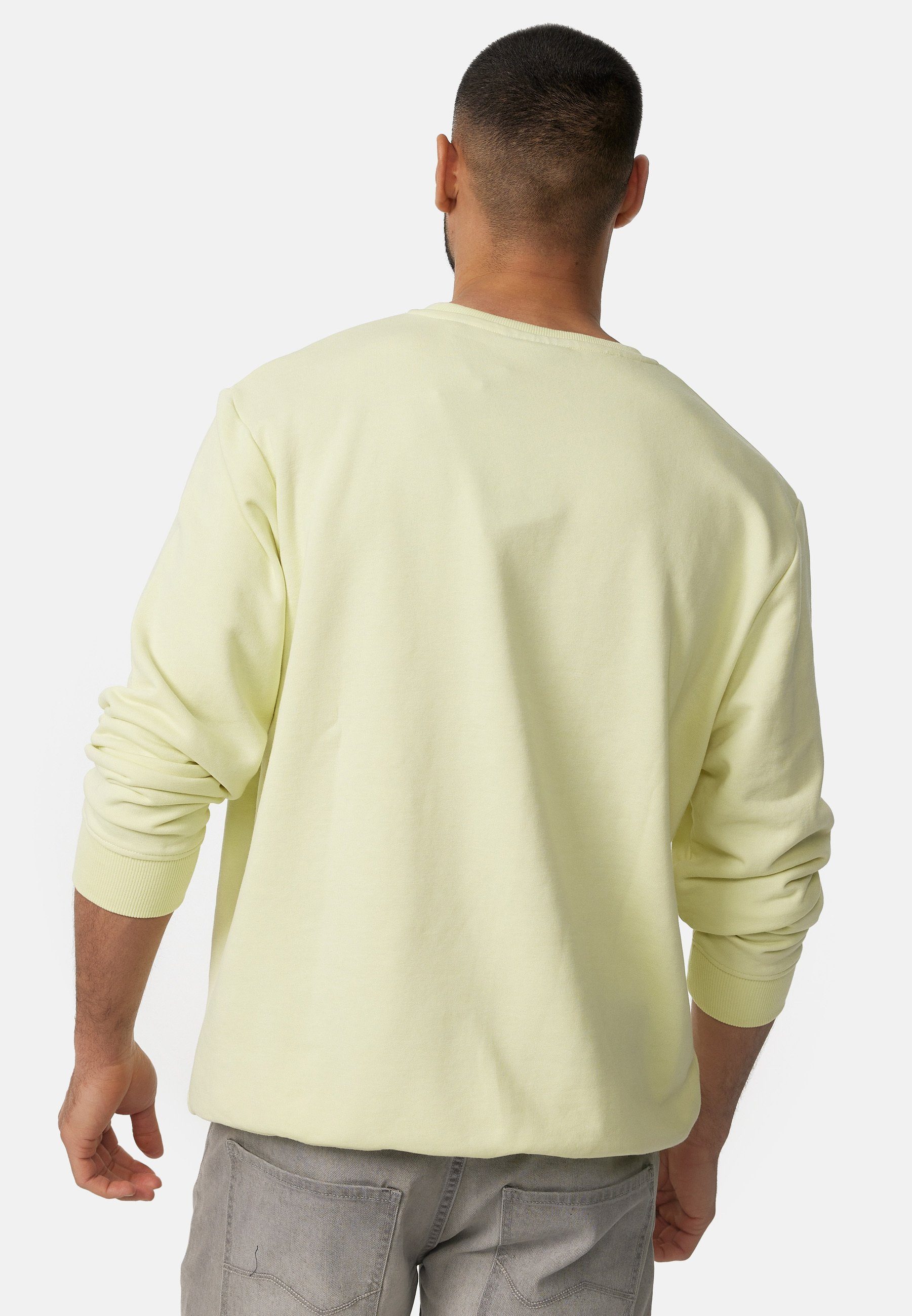 Indicode Holt Young Wheat Sweater