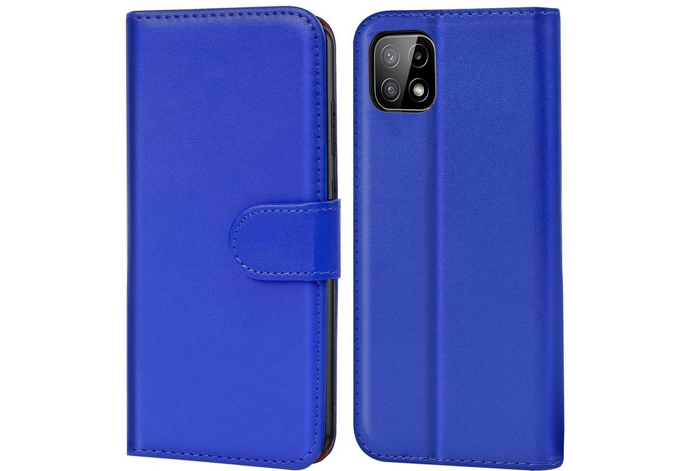 CoolGadget Handyhülle Book Case Handy Tasche für Samsung Galaxy A22 5G 6,6 Zoll, Hülle Klapphülle Flip Cover für Samsung A22 5G Schutzhülle stoßfest