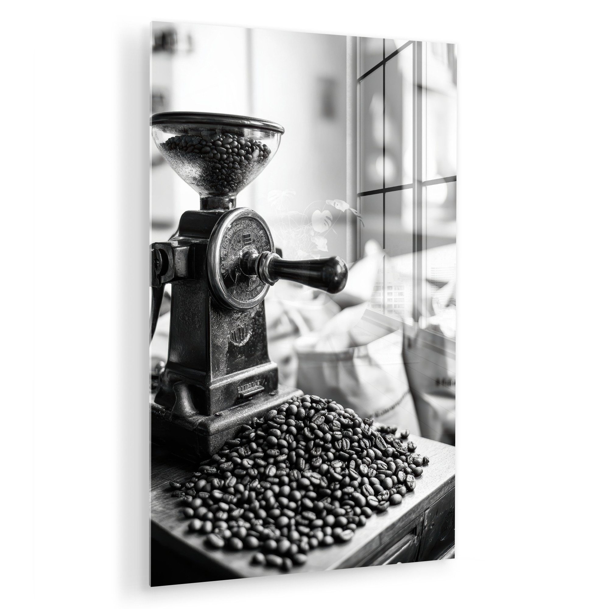 MuchoWow Acrylglasbild Kaffeemühle - Gemahlen - günstig online kaufen