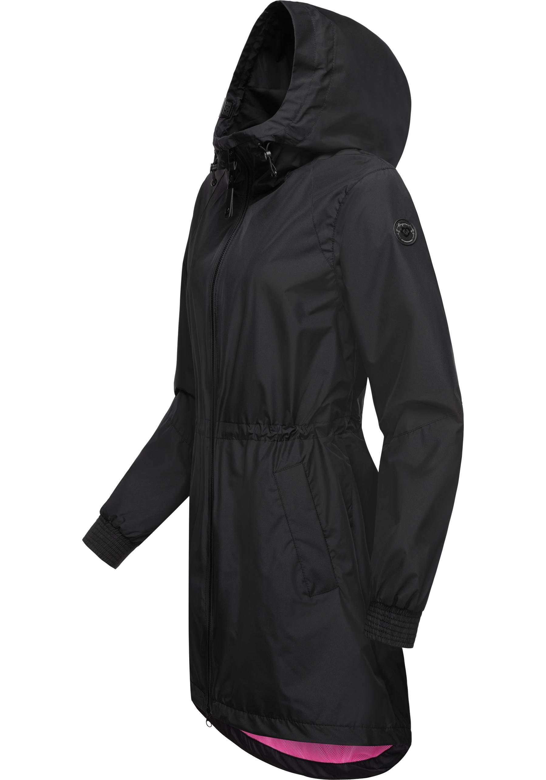 Ragwear Kurzmantel Bronja II Wasserdichter Übergangsmantel günstig online kaufen