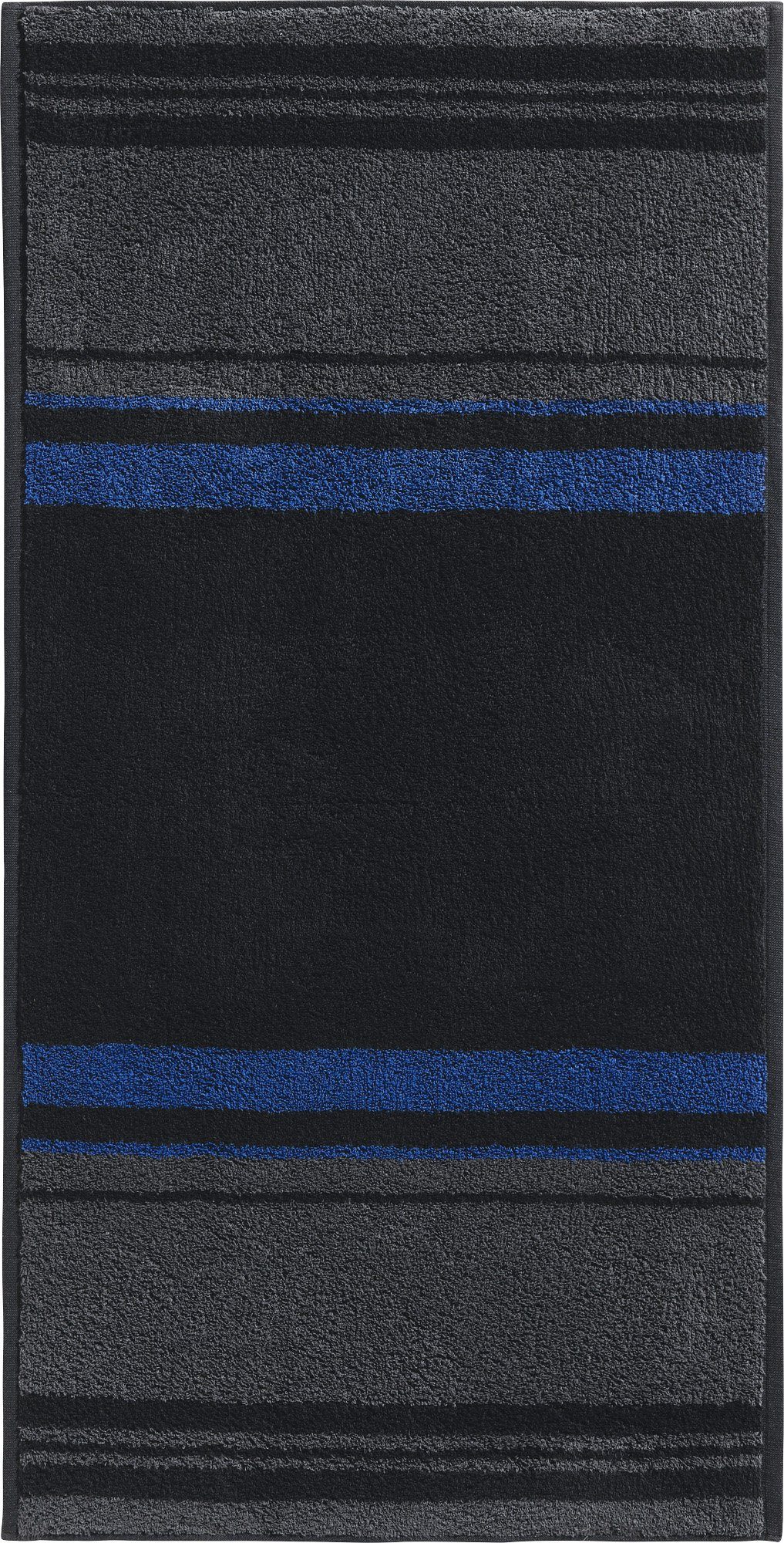 REDBEST Handtuch Handtuch "Grafik", Frottier (1-St), Walk-Frottier Streifen blau