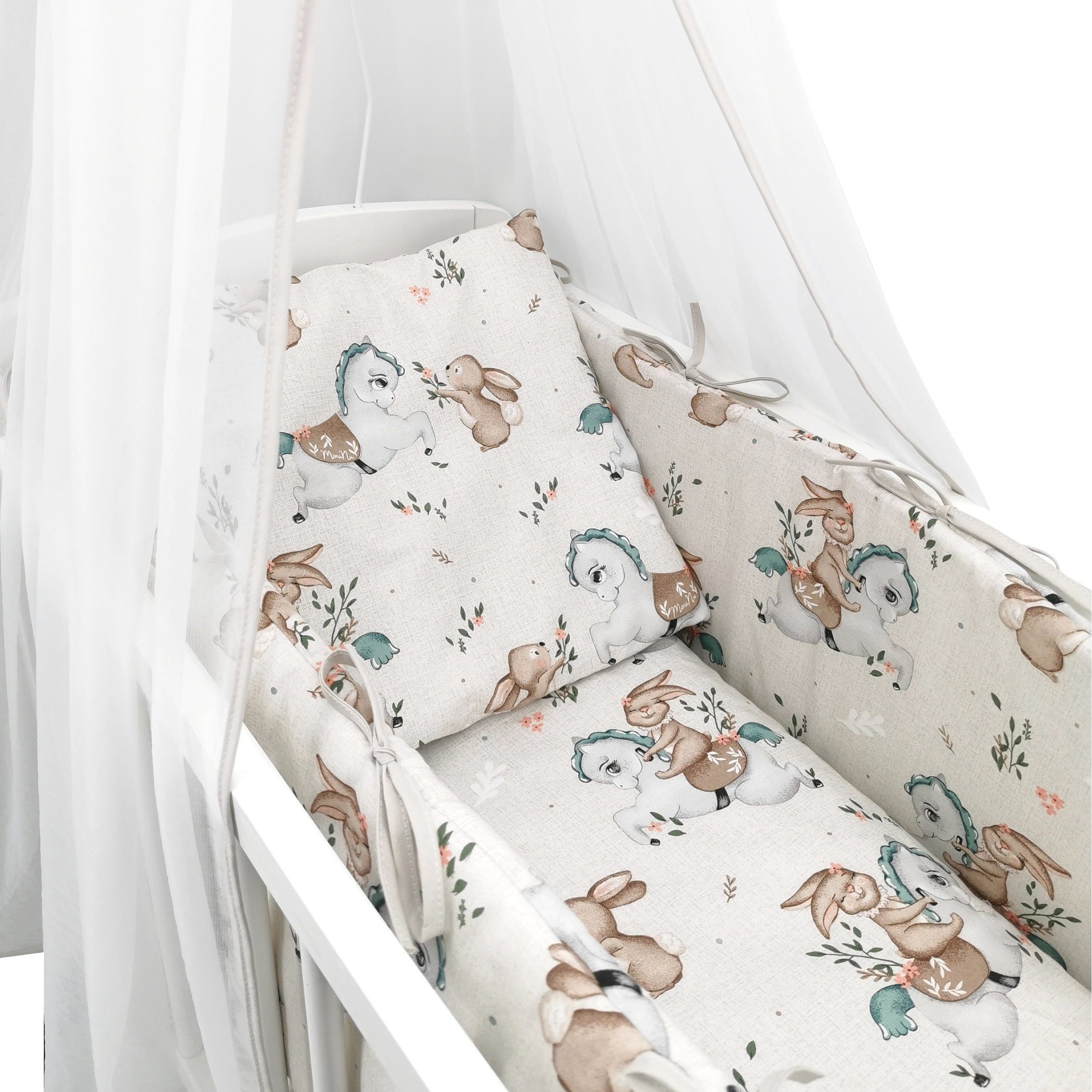 Baby-Delux Babybettwäsche Baby Wiegenset pony, 6 günstig online kaufen