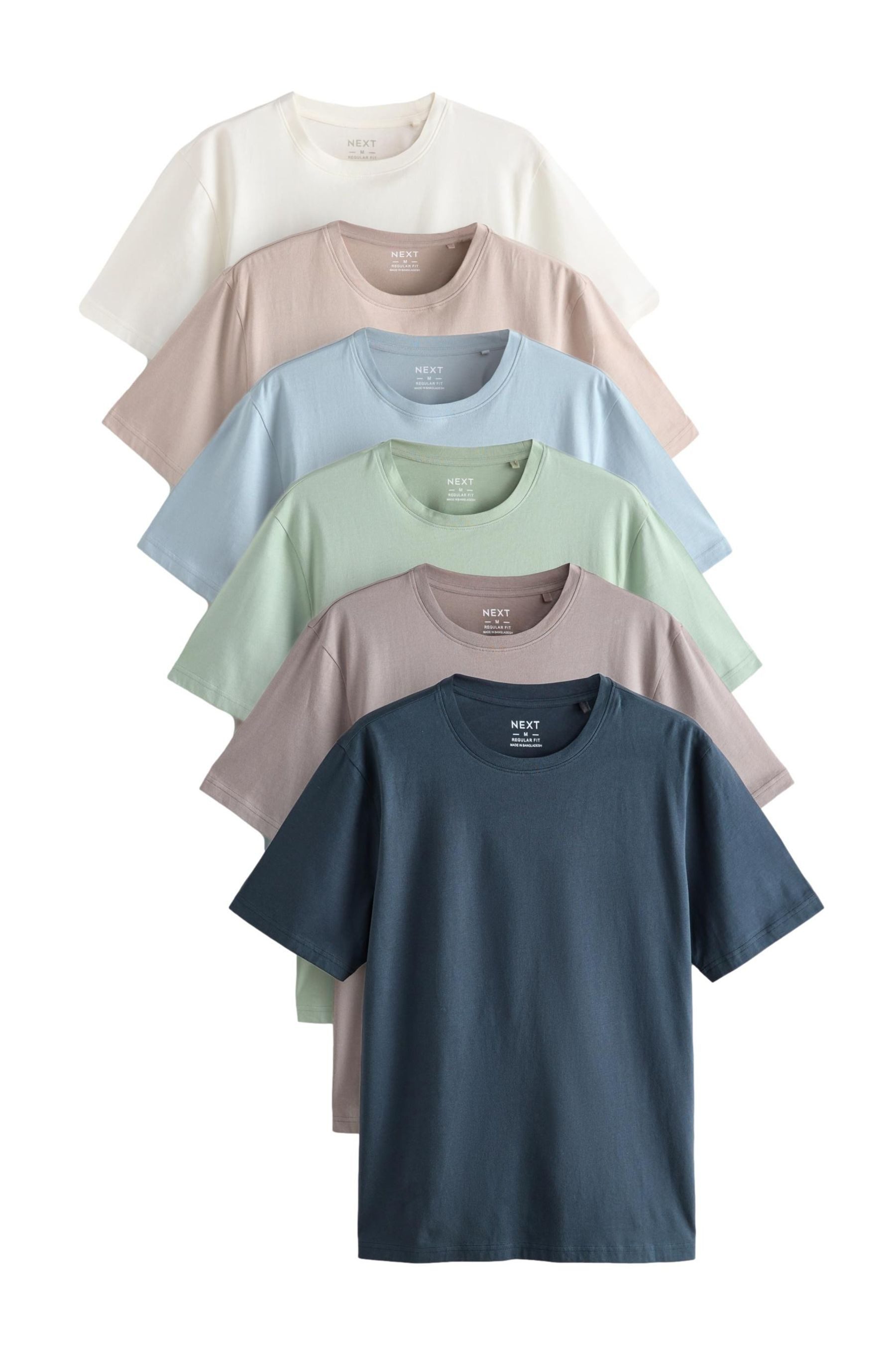 Next T-Shirt T-Shirts, 6er-Pack (6-tlg) günstig online kaufen