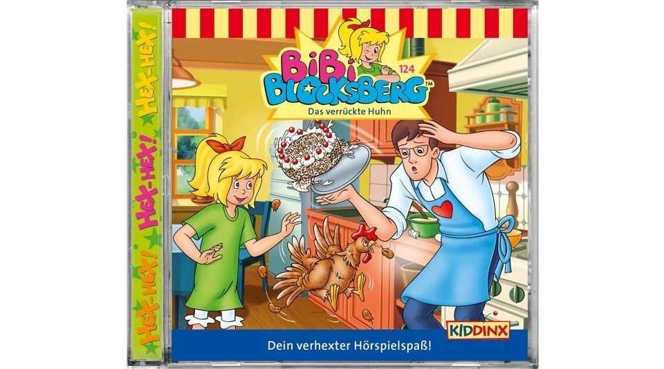 Hörspiel-CD Bibi Blocksberg 124 - Das verrückte Huhn