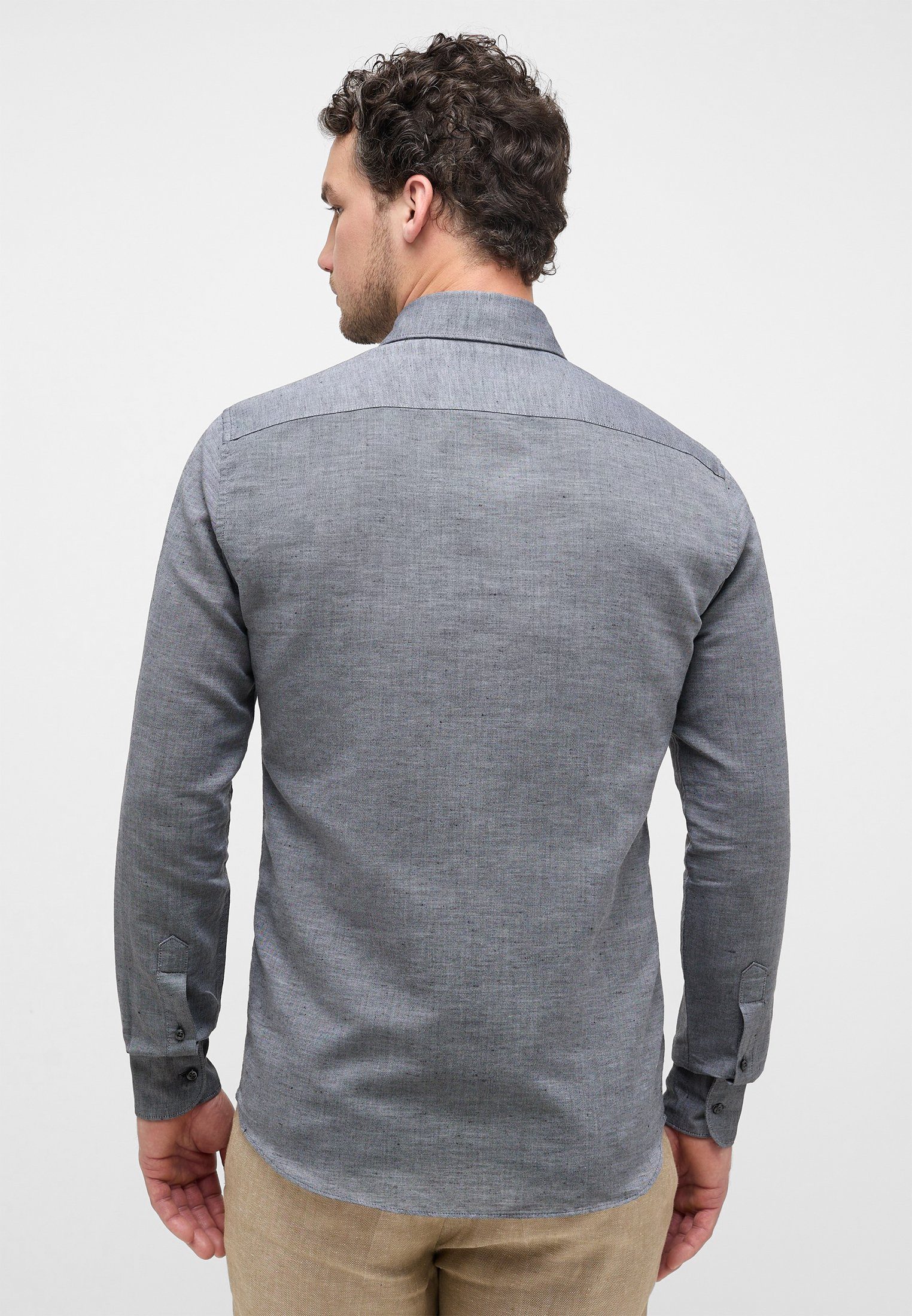 Eterna Langarmhemd SLIM FIT EASY IRON günstig online kaufen
