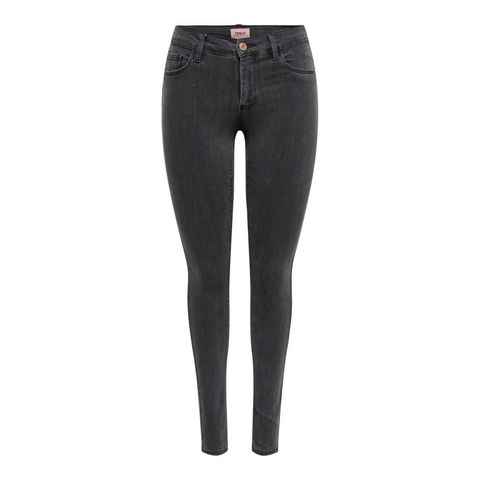 ONLY Skinny-fit-Jeans ONLRAIN REG SKINNY JEANS DNM CRYOD655