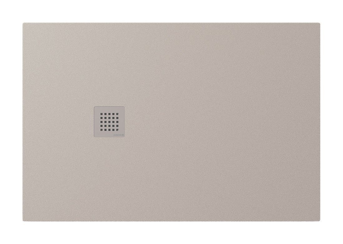 Polysan s.r.o. Duschwanne TRENECA Gussmarmor-Duschwanne 120x80cm, Verkürzungsmöglichkeit, Rechteckig, Polysan-84302-81