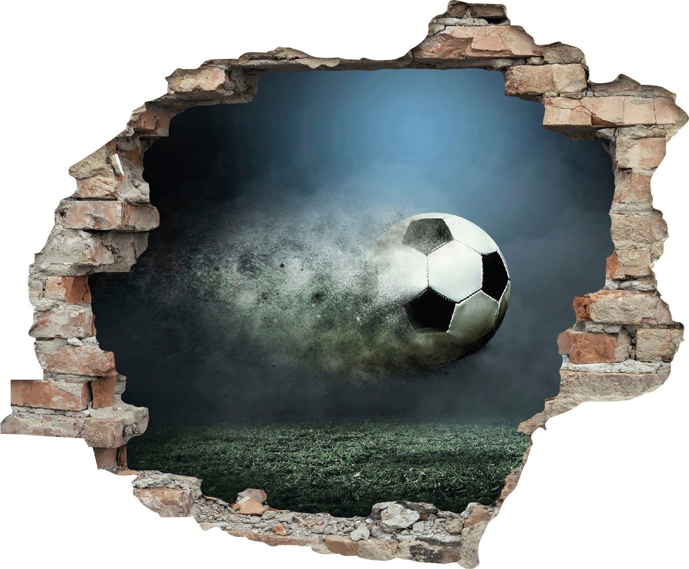 queence Wandtattoo Fußball (1 St), Wandsticker, günstig online kaufen
