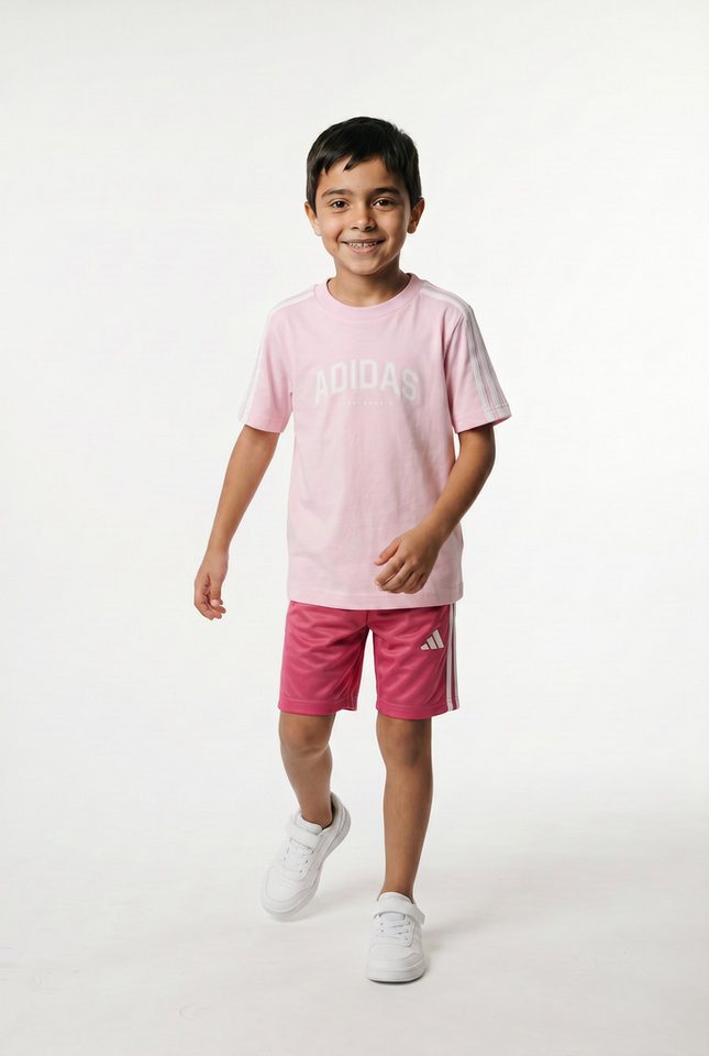 adidas Sportswear Trainingsanzug ADIDAS COLLEGIATE KIDS SET (2-tlg)