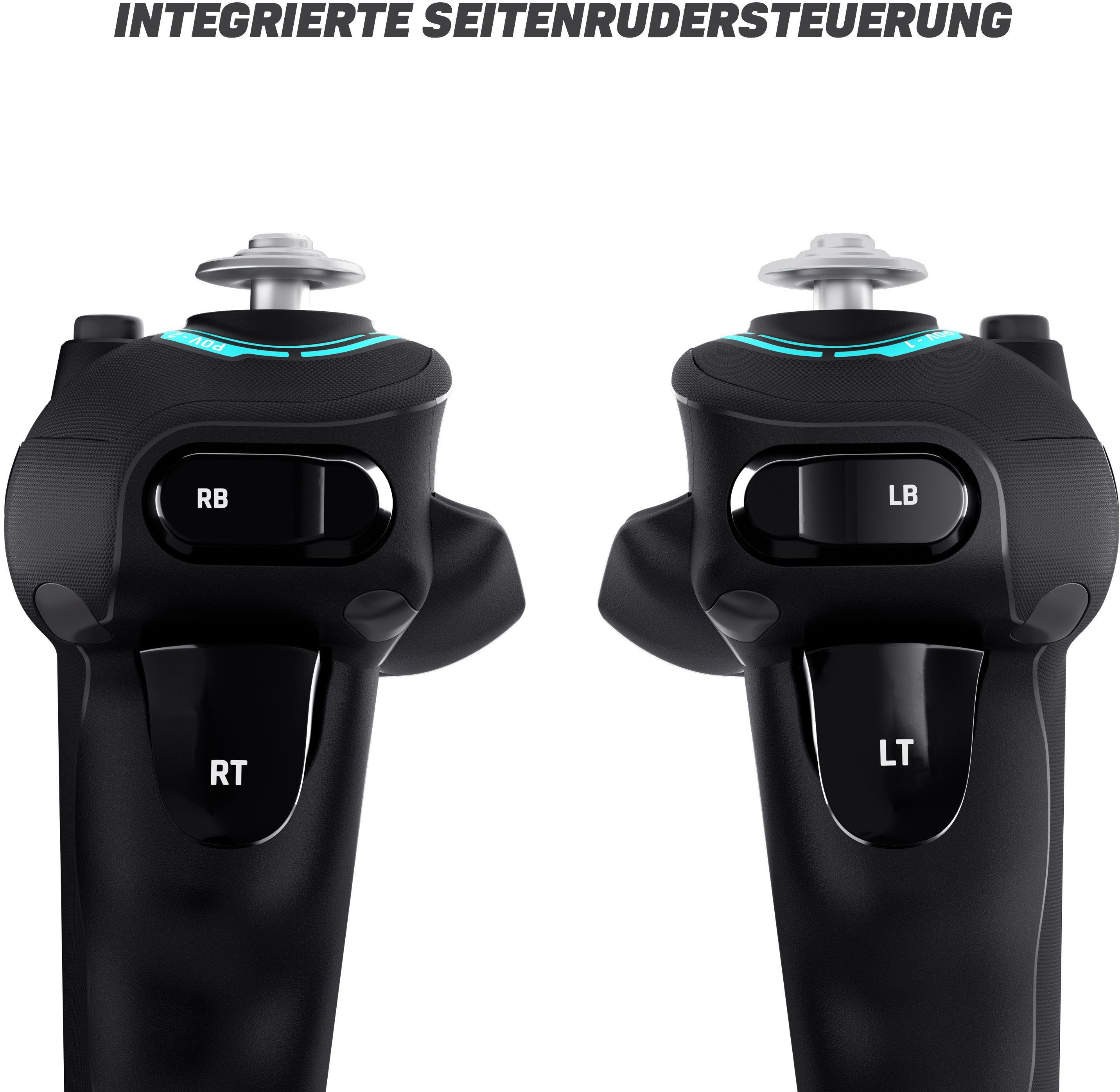 Turtle Beach VelocityOne Flight Universelles Gaming-Lenkrad Steuerungssystem