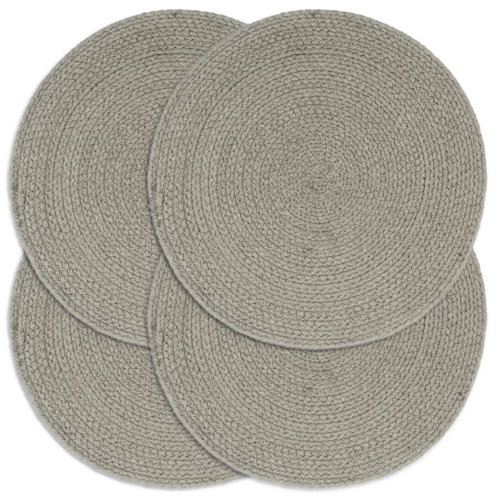 Produktbild von 10 Handgehäkelte Baumwoll-Deckchen Rund – 10–15 Cm, Weiß, Vintage-Tischsets Für Teeparty & DIY