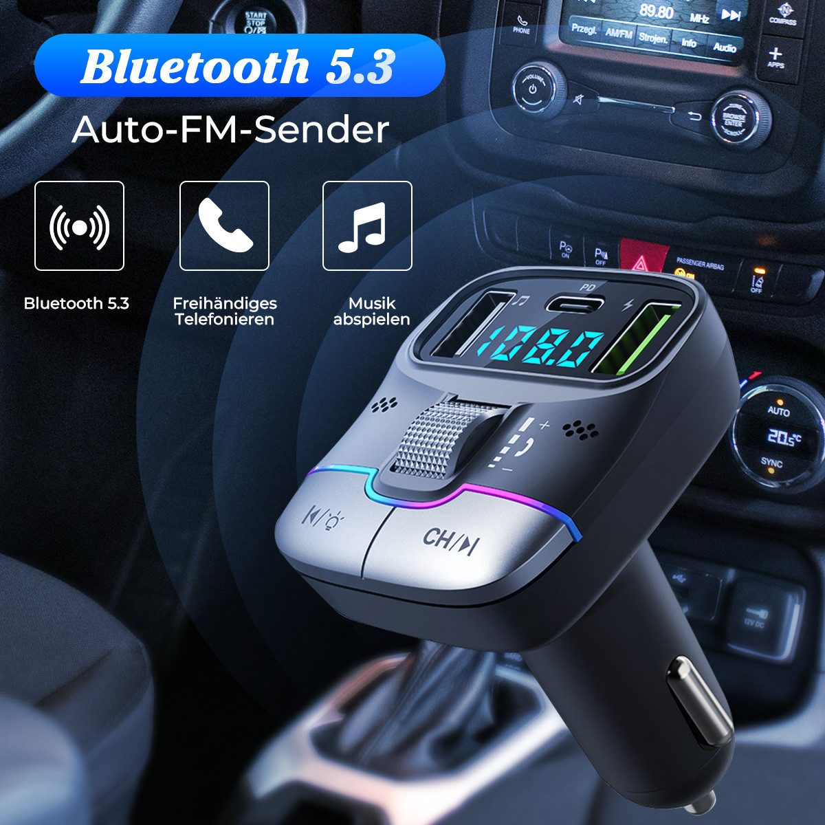 FM Transmitter KFZ-Transmitter