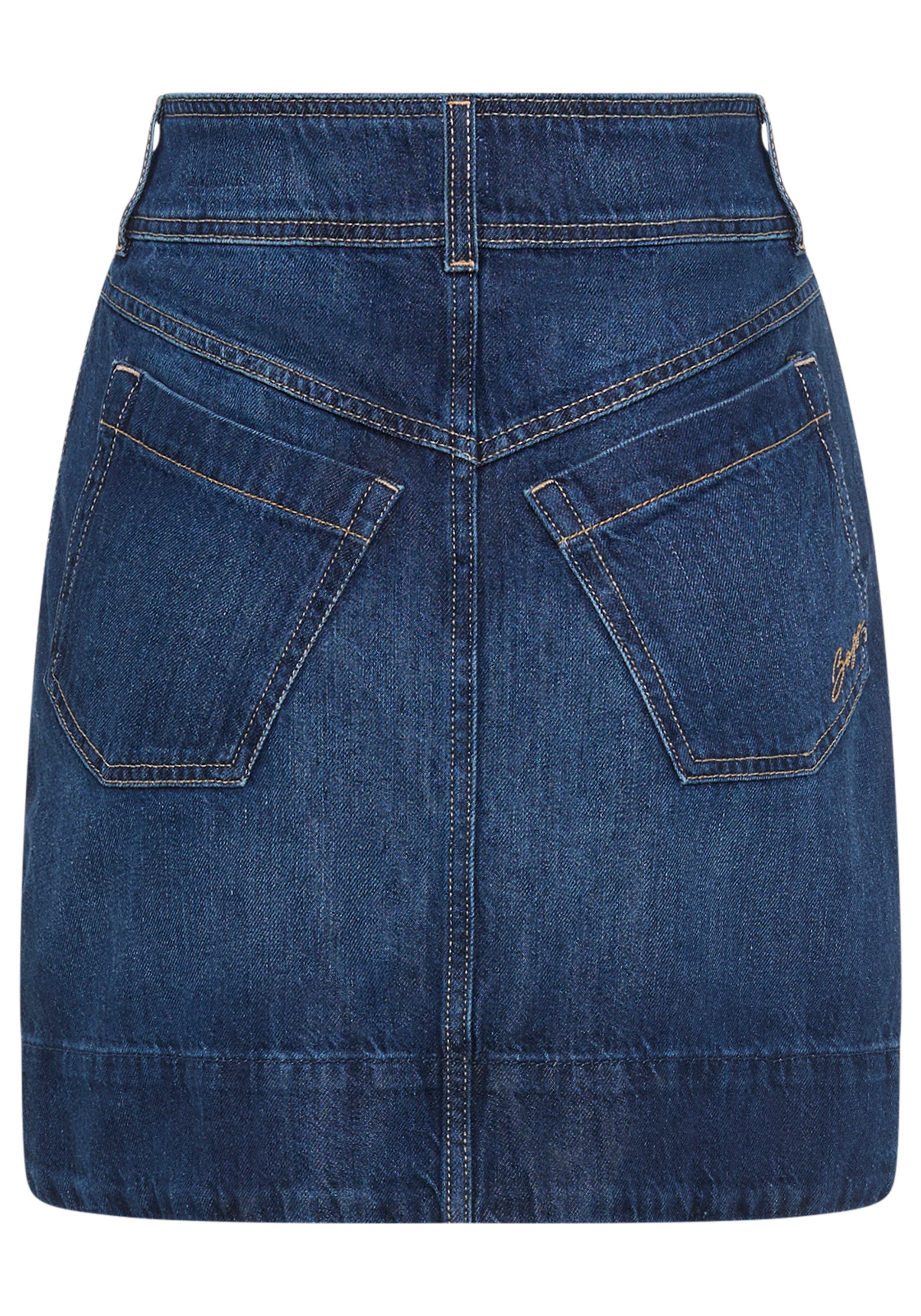 BOSS ORANGE Minirock MINI SKIRT 1.0 Premium Damenmode im 70s Look, mit hohe günstig online kaufen