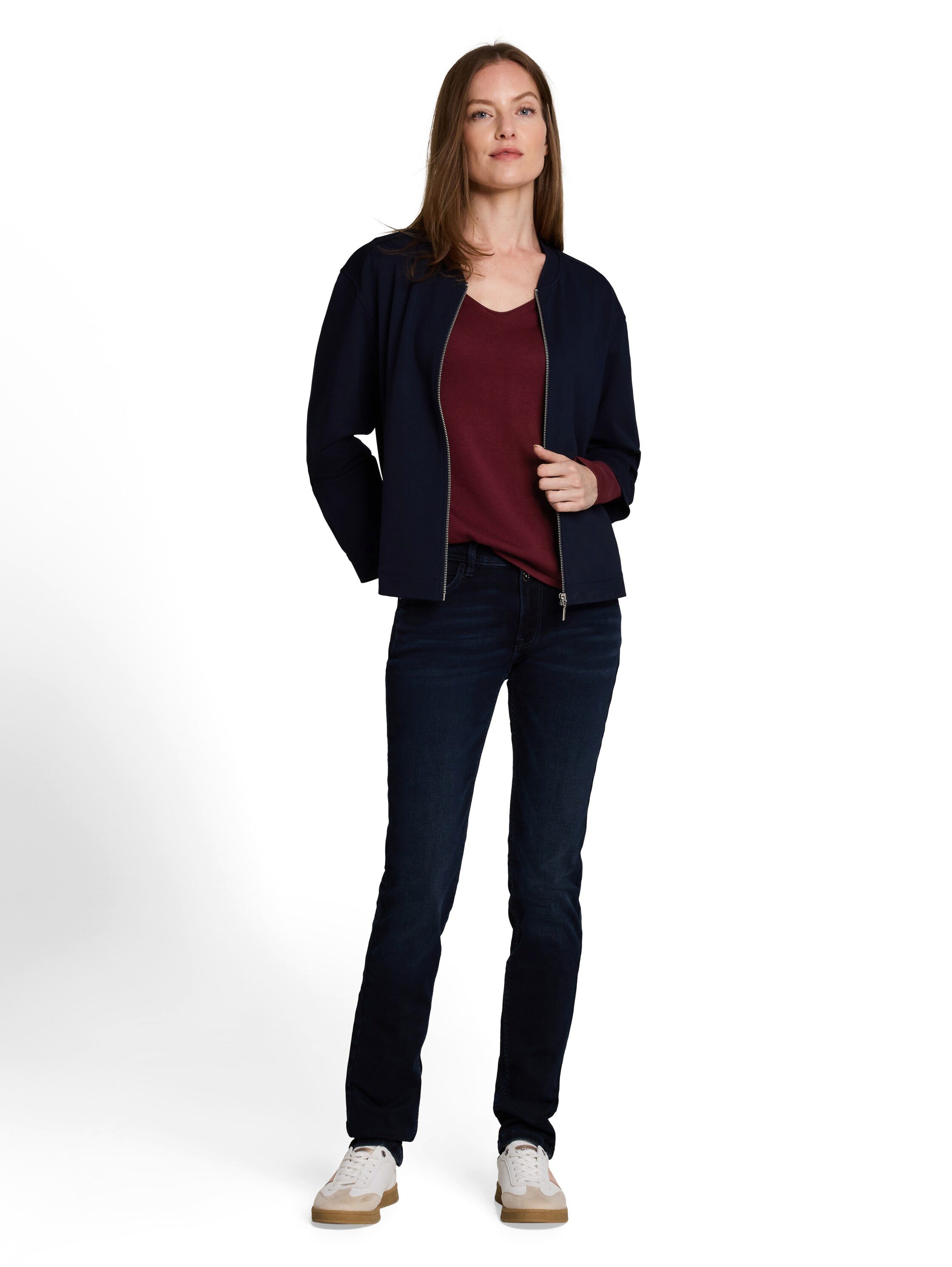 TOM TAILOR V-Ausschnitt-Pullover Regular mit V-Ausschnitt