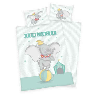 Babybettwäsche Herding Baby Постельное белье Disney Dumbo 100 x 135 cm 100% Baumwolle, Herding
