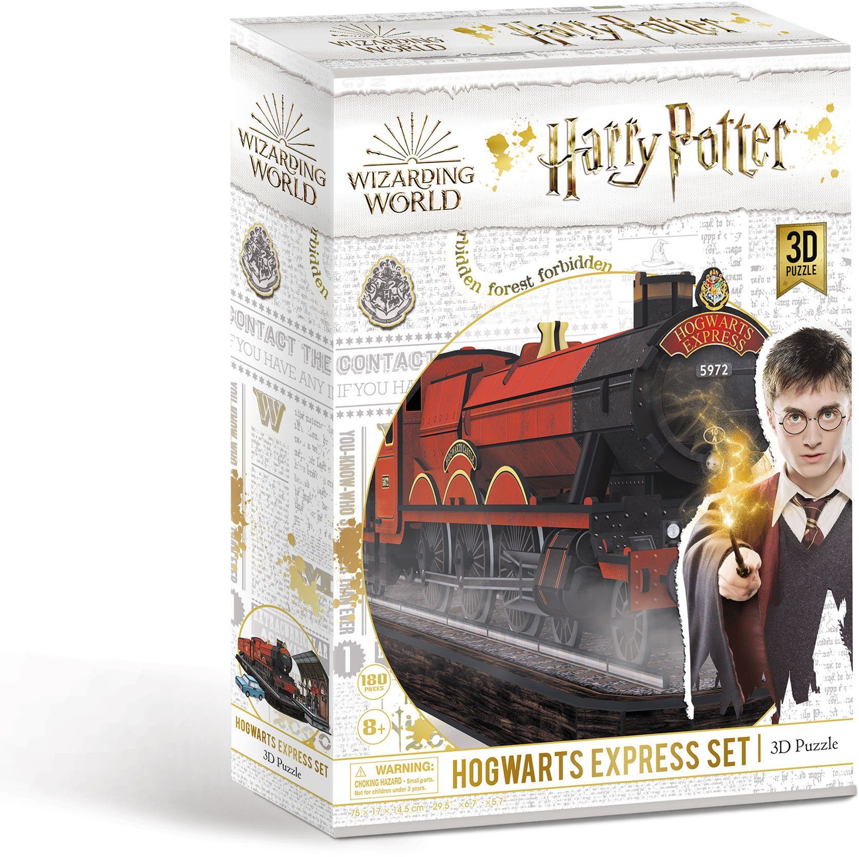 Image of Revell 3D-Puzzle Harry Potter Hogwarts Express Set